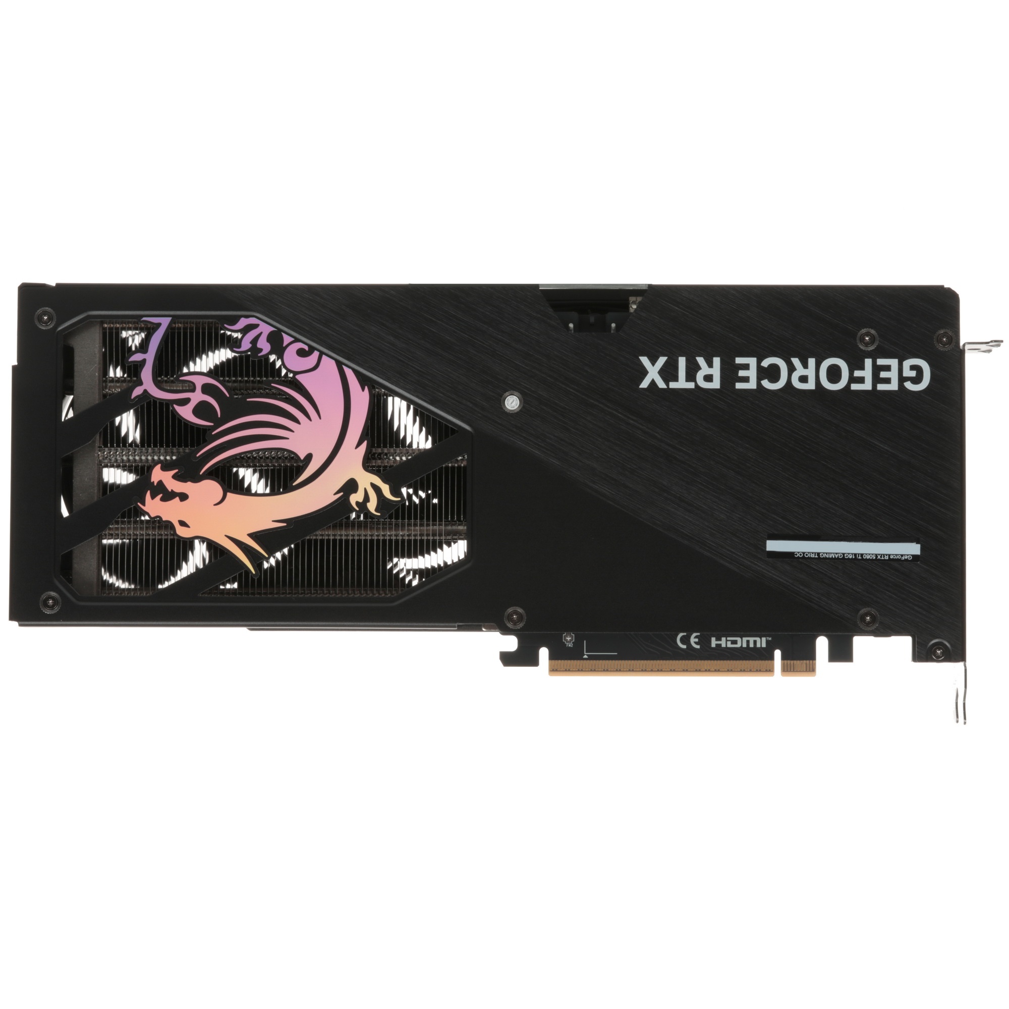 Видеокарта MSI PCIE16 RTX5060TI 16GB RTX 5060 Ti 16G GAMING TRIO OC