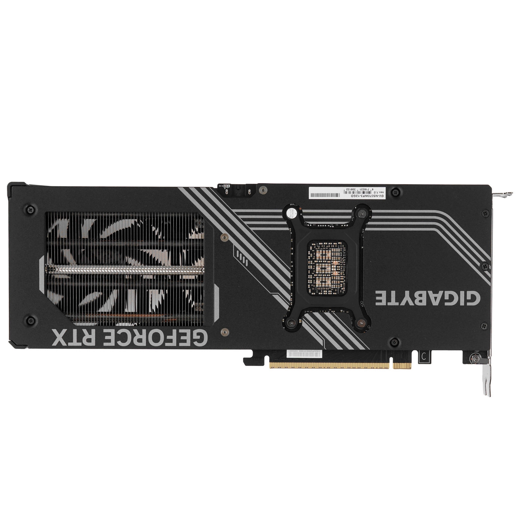 Видеокарта Gigabyte PCI-E GV-N5070WF3-12GD 1.0 NVIDIA GeForce RTX 5070 12Gb 192bit GDDR7 2542/28000