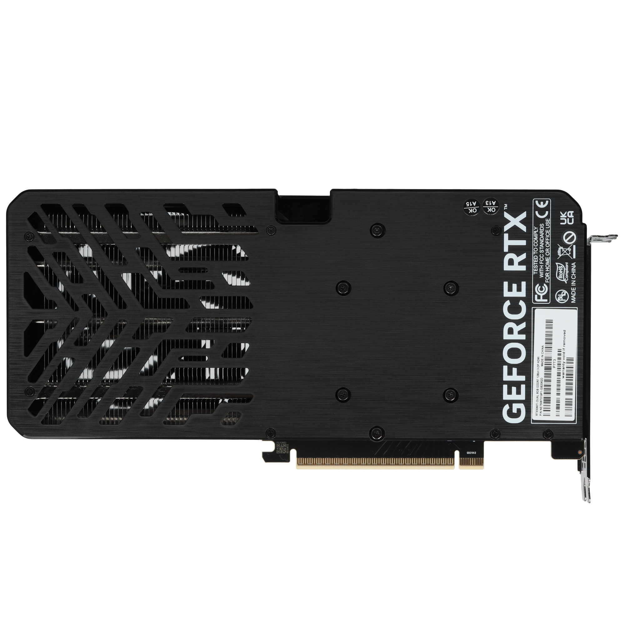 Видеокарта Palit PA-RTX5060Ti DUAL 8GB PCI-E 5.0 GeForce RTX 5060TI 8Gb 128bit GDDR7 2407/28000 HDMI