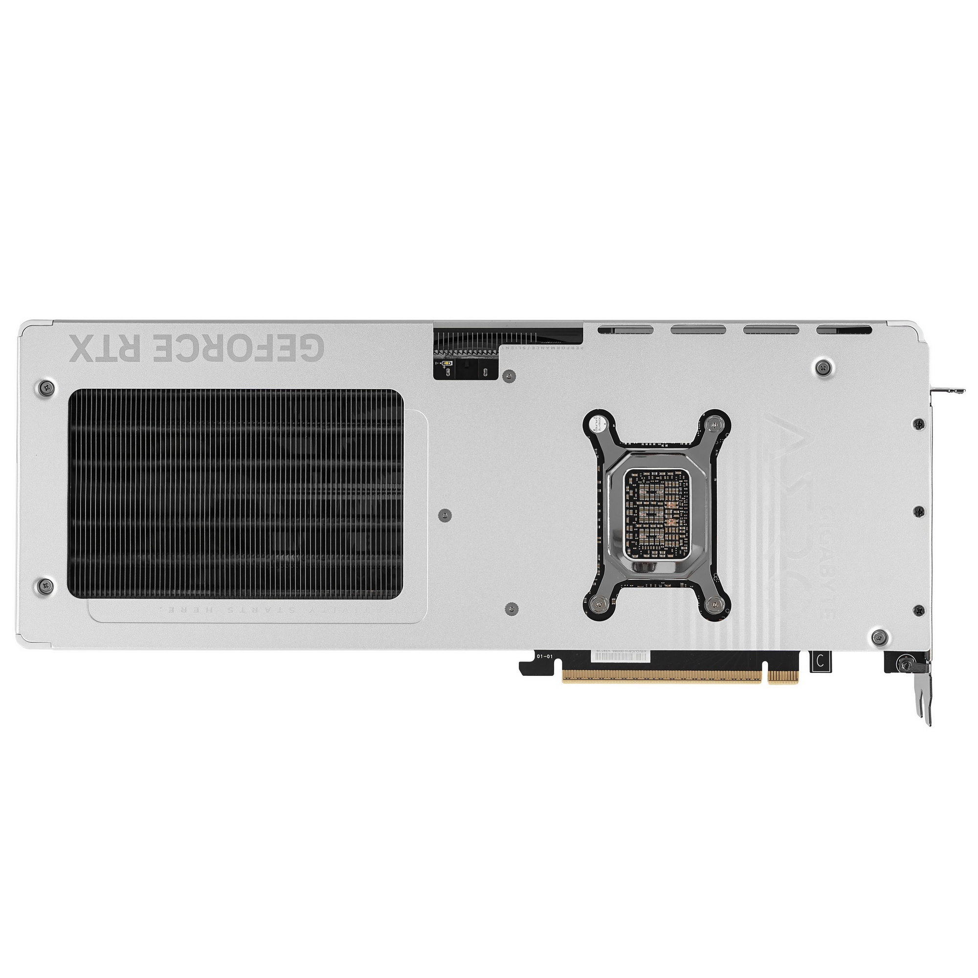 Видеокарта Gigabyte PCI-E GV-N5070AERO OC-12GD 1.0 NVIDIA GeForce RTX 5070 12Gb 192bit GDDR7 2805/28