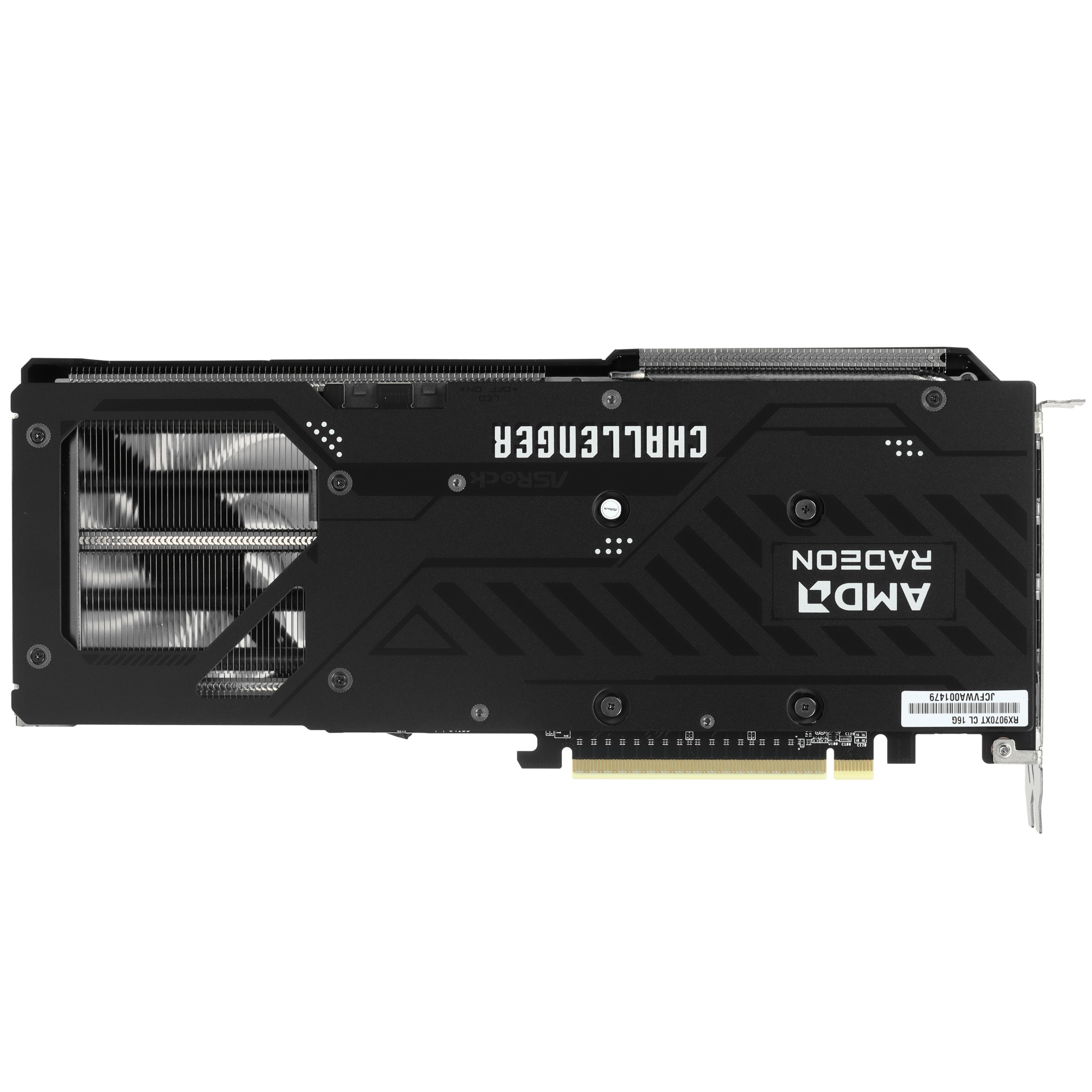 Видеокарта ASRock Radeon RX 9070 XT Challenger 16GB//RX 9070XT, HDMI, DP*3, 16G, D6