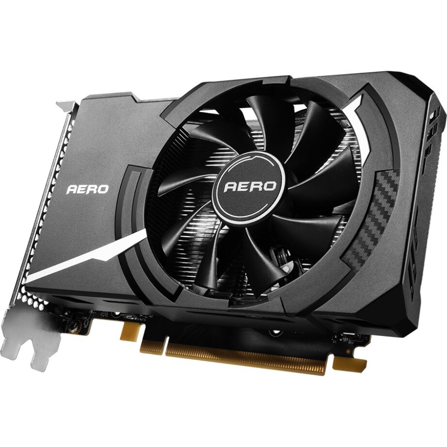 Видеокарта MSI PCI-E 4.0 RTX 3050 AERO ITX 8G OCV2 NVIDIA GeForce RTX 3050 8192Mb 128 GDDR6 1807/140