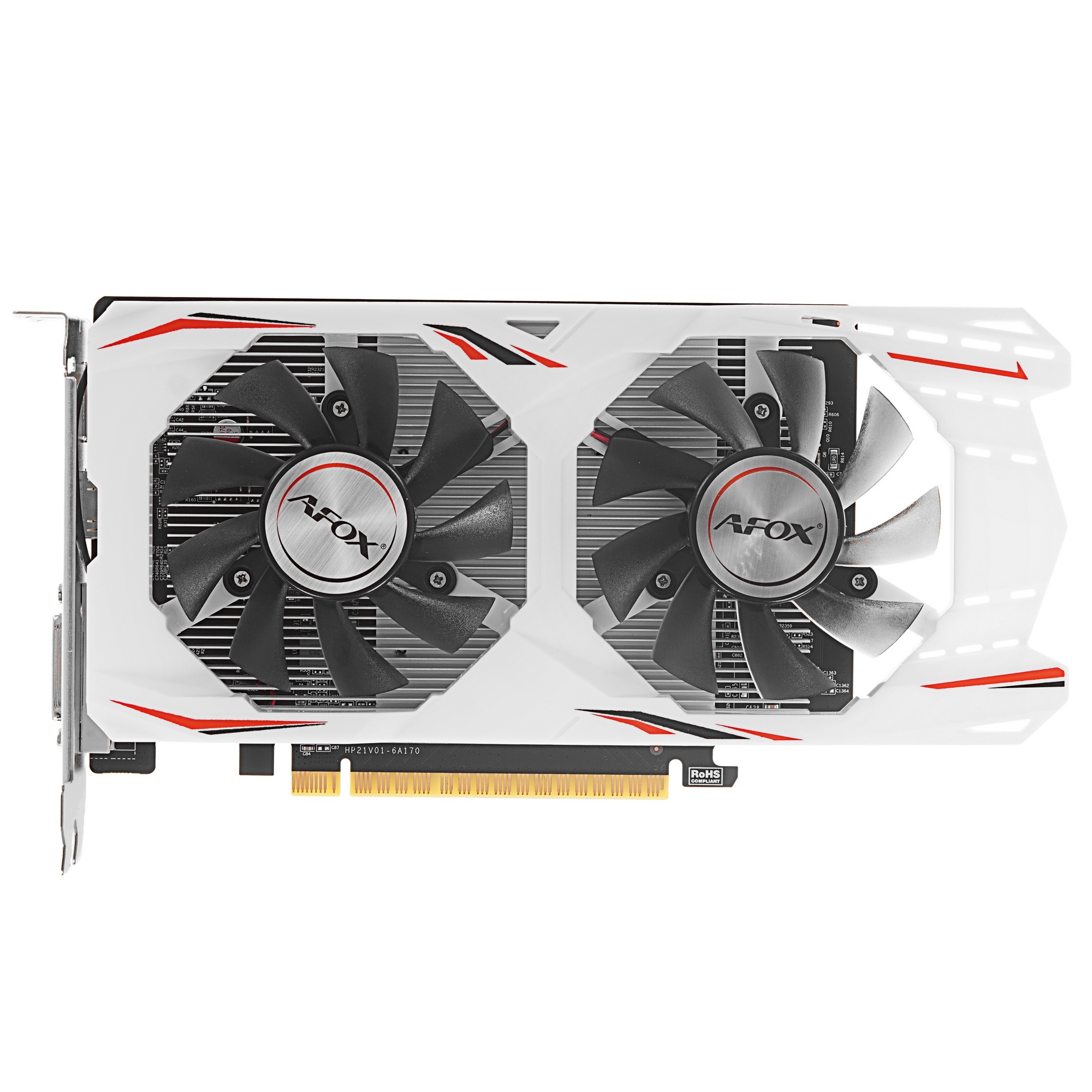 Видеокарта Afox PCI-E AF1050TI-4096D5H7-V8 NVIDIA GeForce GTX 1050TI 4Gb 128bit GDDR5 1291/7000 DVIx