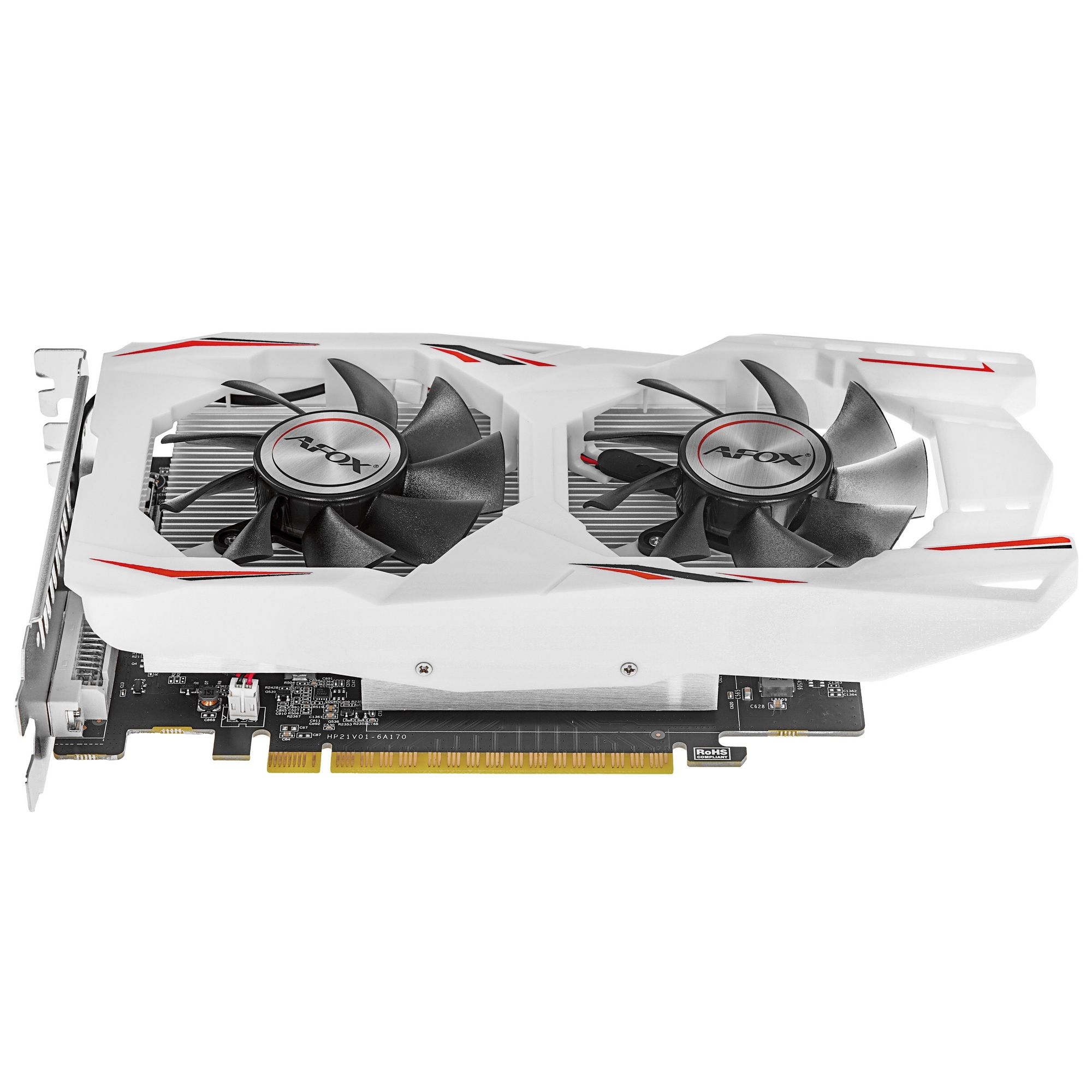 Видеокарта Afox PCI-E AF1050TI-4096D5H7-V8 NVIDIA GeForce GTX 1050TI 4Gb 128bit GDDR5 1291/7000 DVIx