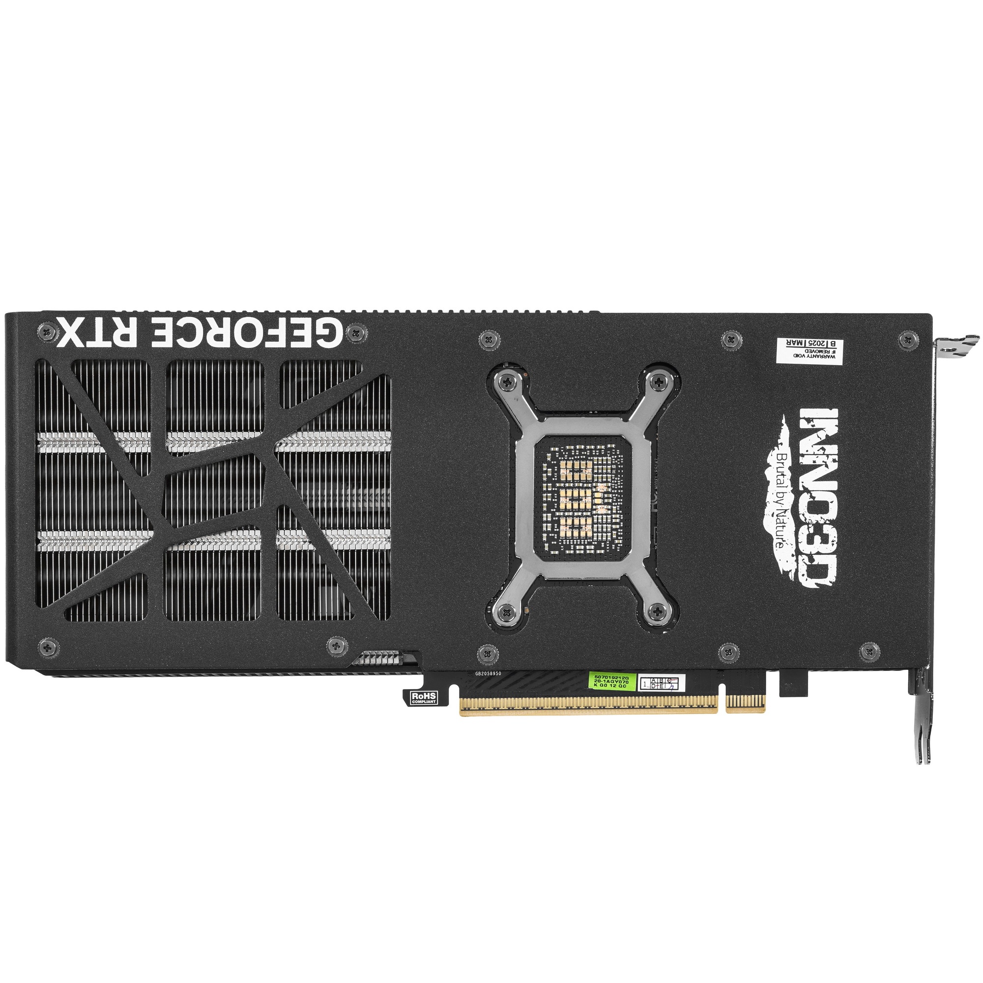 Видеокарта INNO3D RTX 5070 X2 OC/RTX5070, HDMI, DP*3, 12G,D7