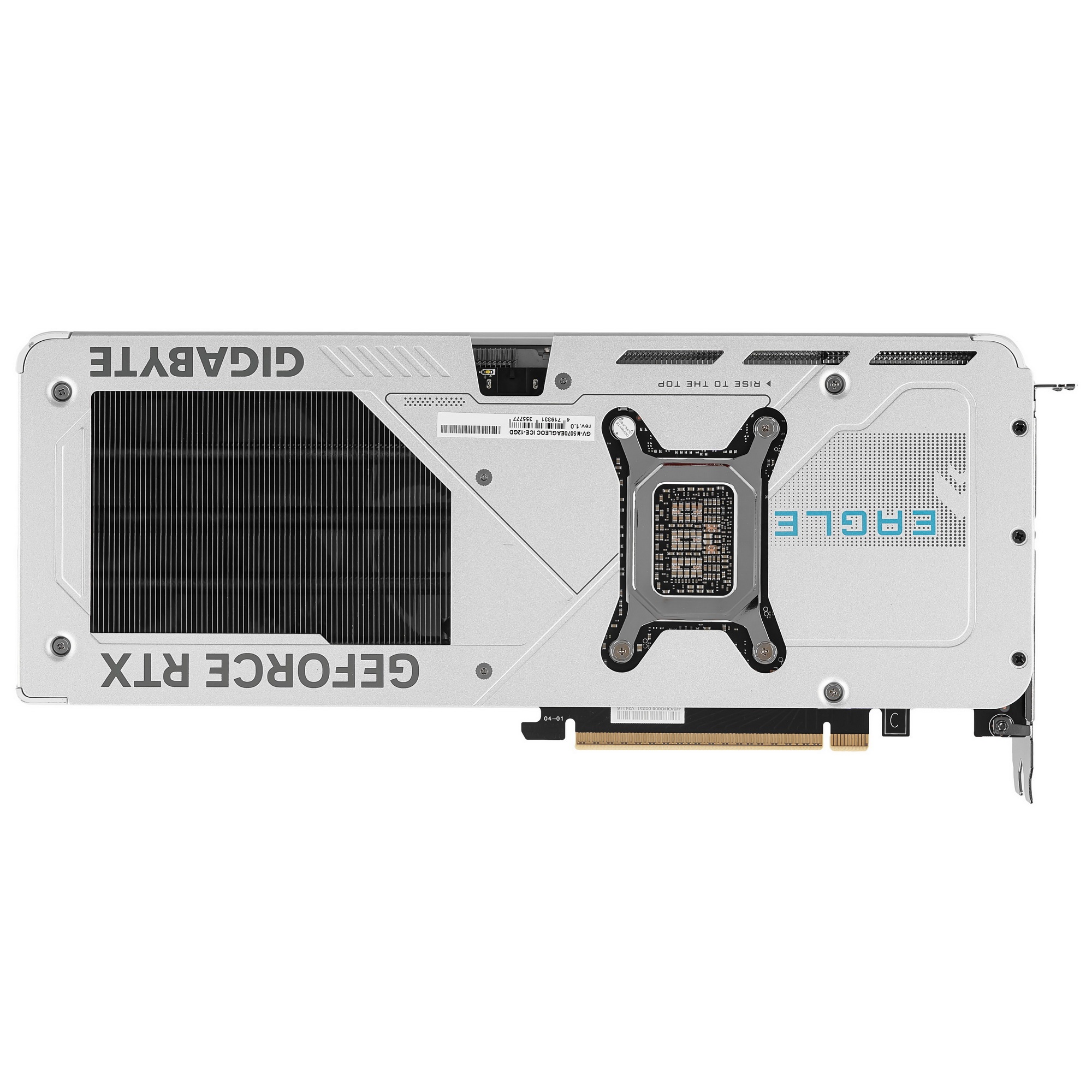 Видеокарта Gigabyte PCI-E GV-N5070EAGLEOC ICE-12GD 1.0 NVIDIA GeForce RTX 5070 12Gb 192bit GDDR7 280
