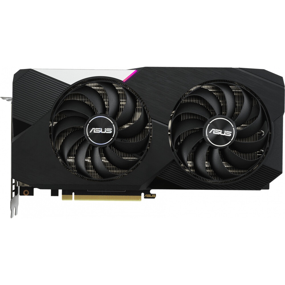 Видеокарта Asus DUAL-RTX3060TI-O8G-V2 8GB LHR GDDR6 2xHDMI 2.1 3xDP 1.4a
