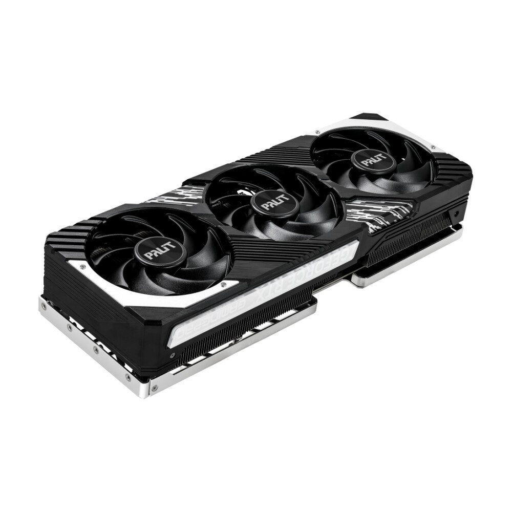 Видеокарта Palit RTX4070Ti GAMINGPRO OC NVIDIA GeForce RTX 4070TI PCI-E 4.0 12288Mb 192 GDDR6X 2310/