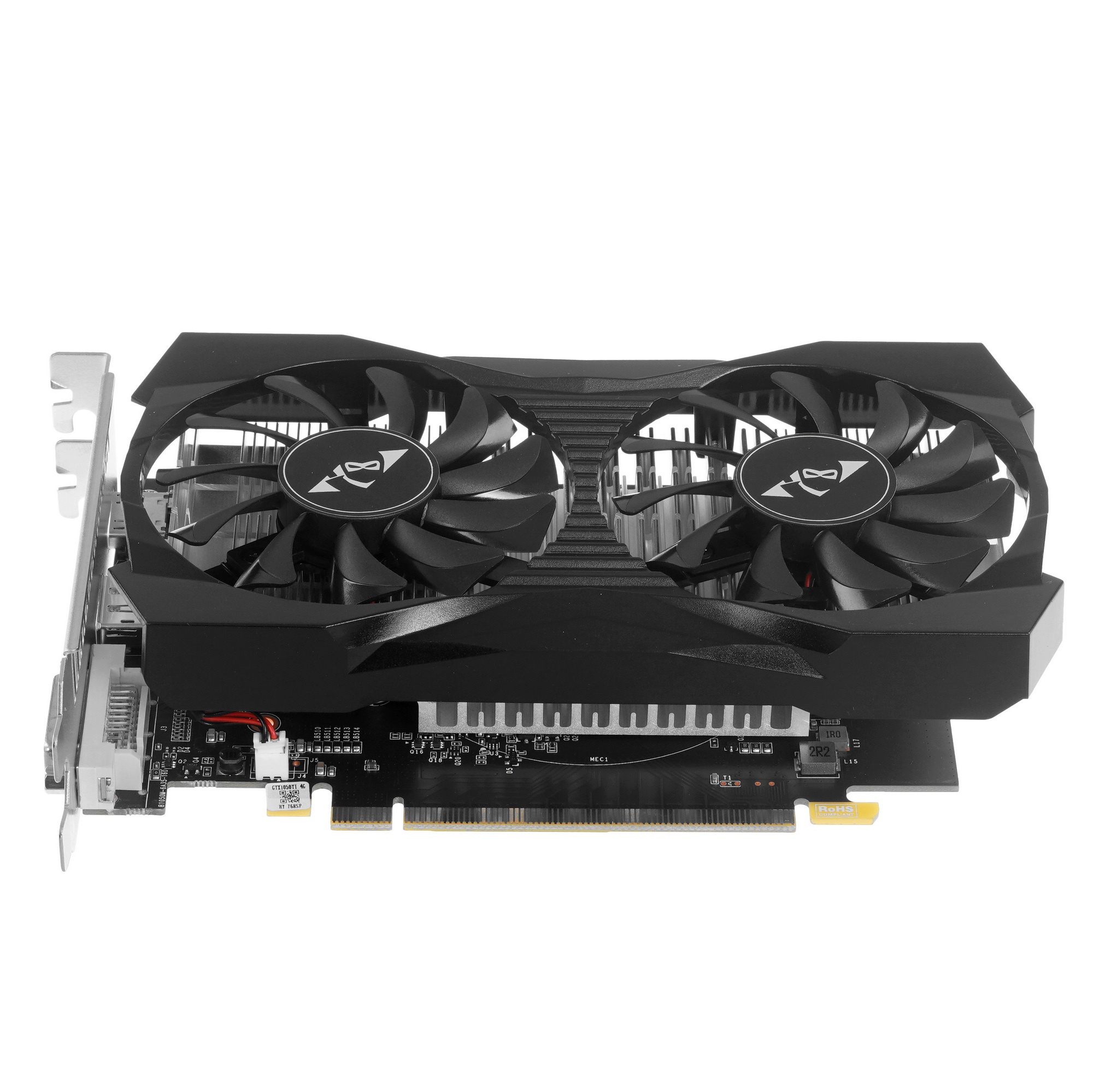 Видеокарта GTX1050Ti PCIE (768SP) 4GB 128-bit GDDR5 DVI-D HDMI DP