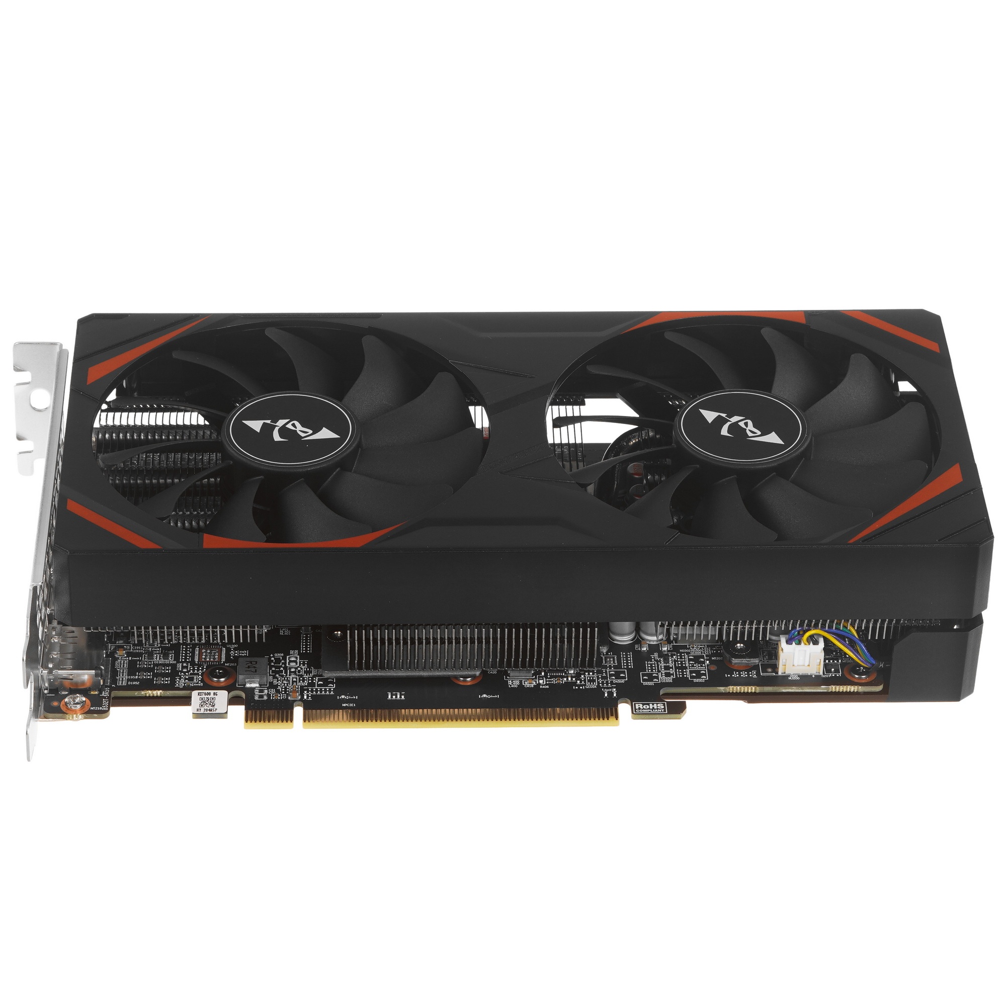 Видеокарта Ninja (Sinotex) RX7600 8GB GDDR6 128bit 3xDP HDMI 2FAN RTL