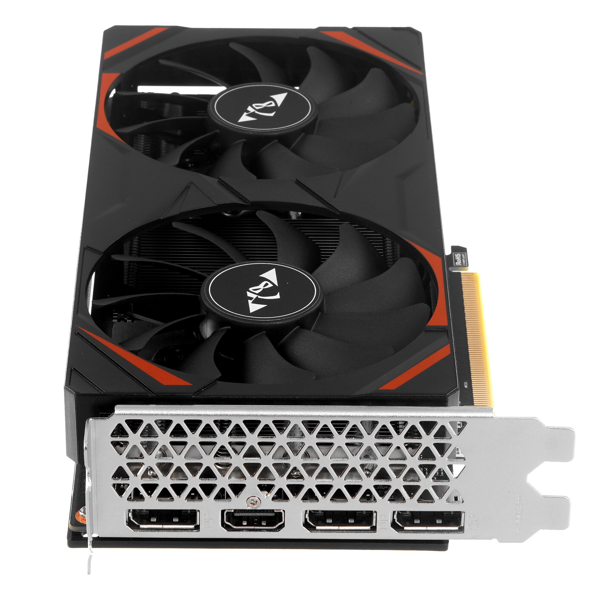 Видеокарта Ninja (Sinotex) RX7600 8GB GDDR6 128bit 3xDP HDMI 2FAN RTL