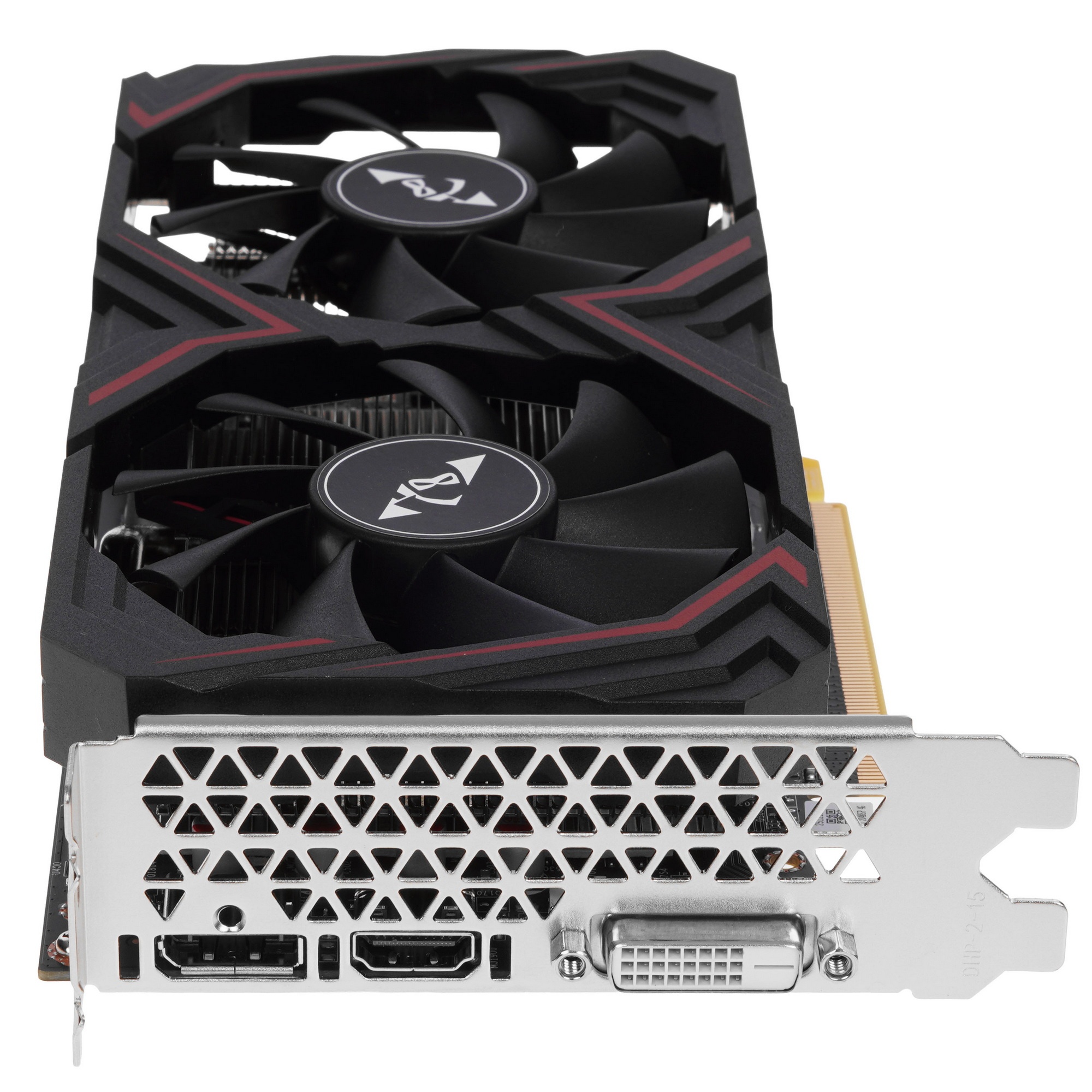 Видеокарта Ninja (Sinotex) RX580 4GB GDDR5 256bit DVI DP HDMI 2FAN RTL