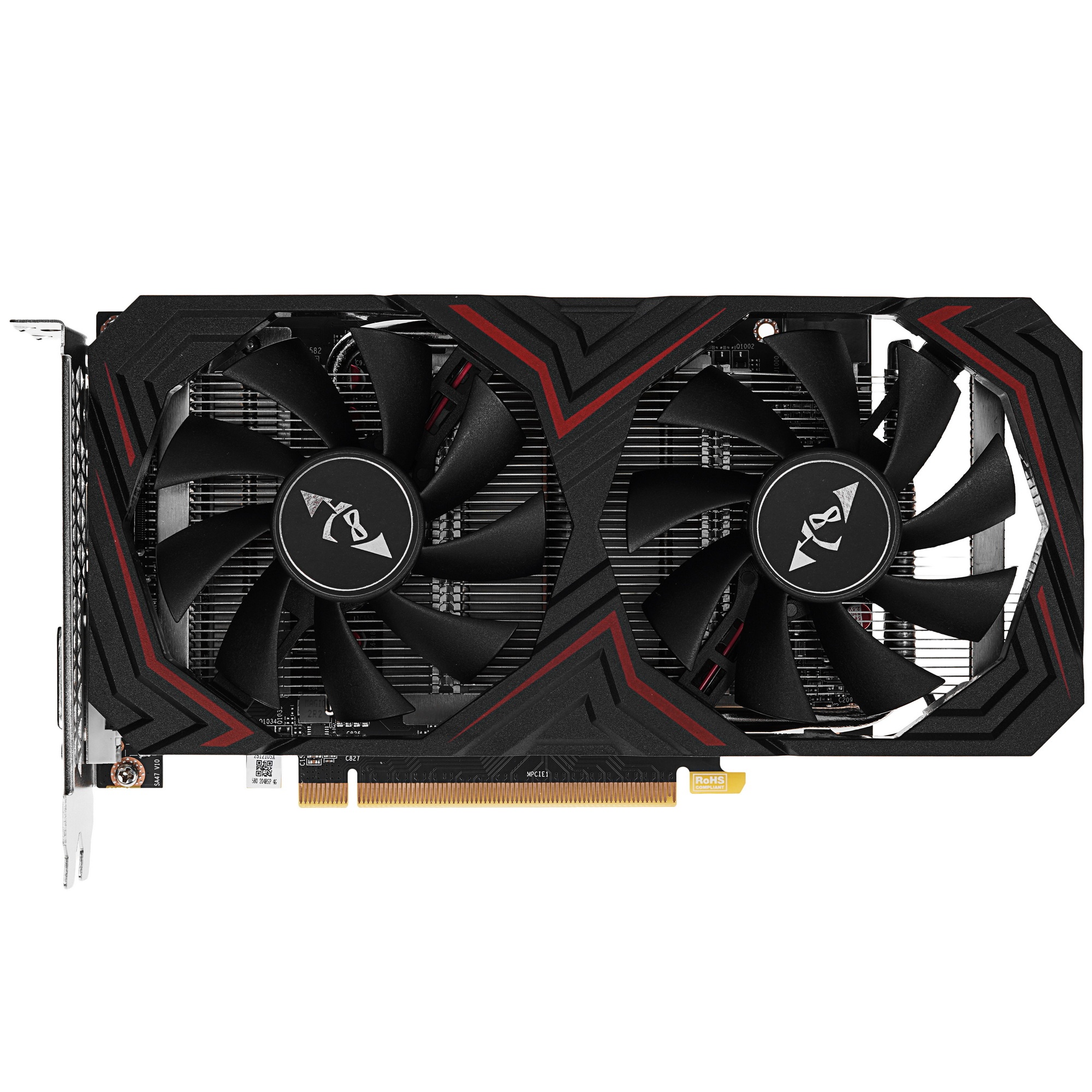 Видеокарта Ninja (Sinotex) RX580 4GB GDDR5 256bit DVI DP HDMI 2FAN RTL
