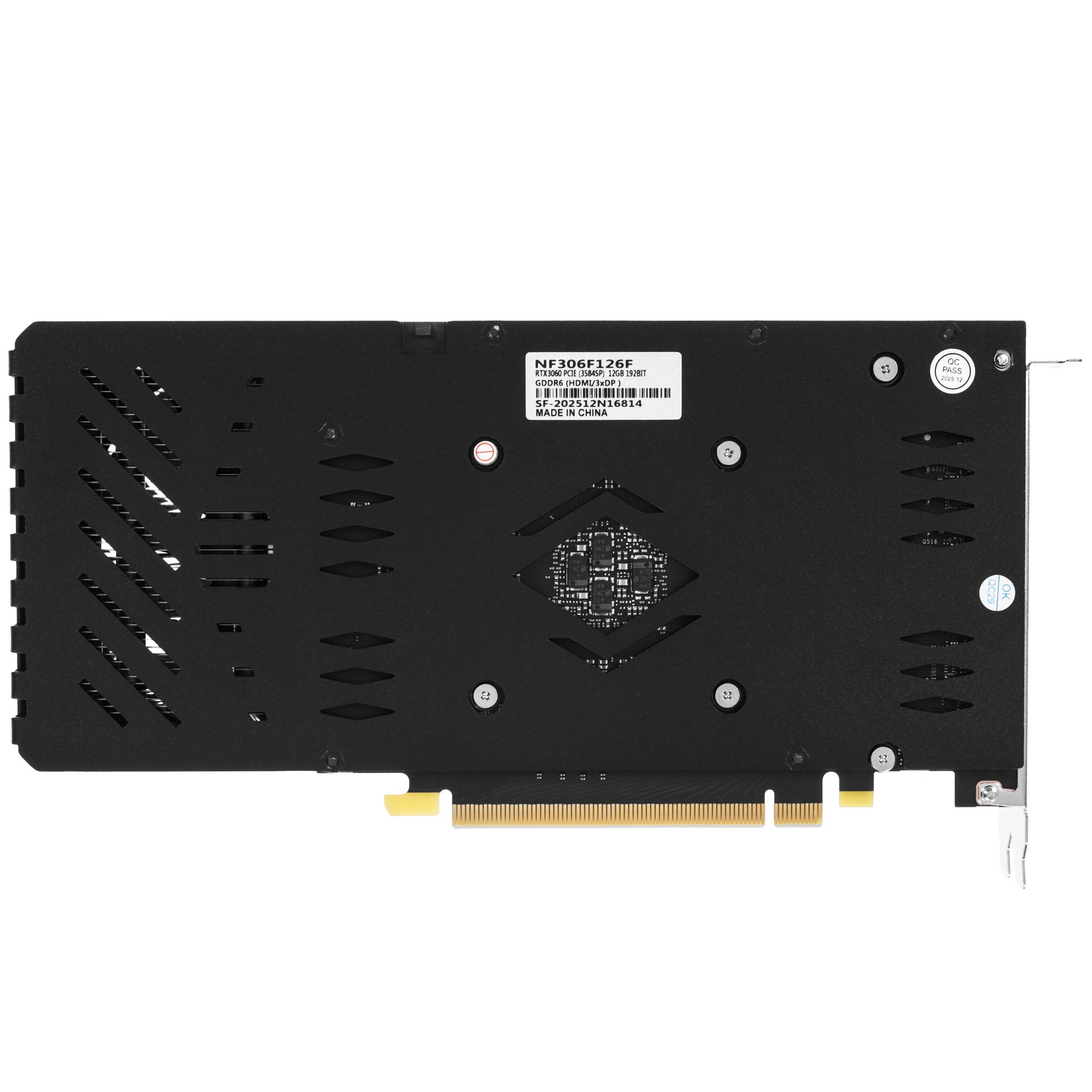 Видеокарта Ninja (Sinotex) RTX3060 12GB GDDR6 192bit 3xDP HDMI 2FAN RTL