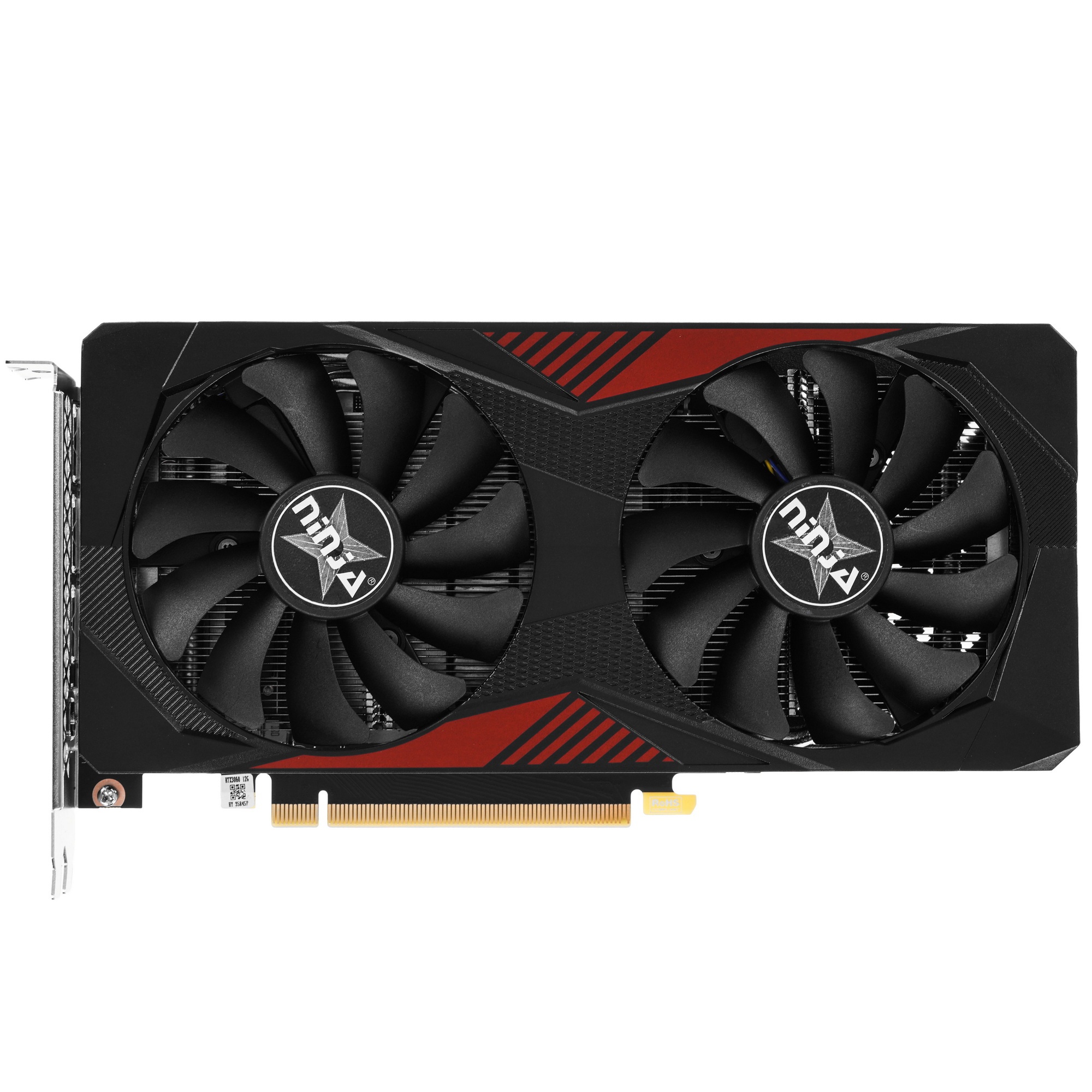 Видеокарта Ninja (Sinotex) RTX3060 12GB GDDR6 192bit 3xDP HDMI 2FAN RTL