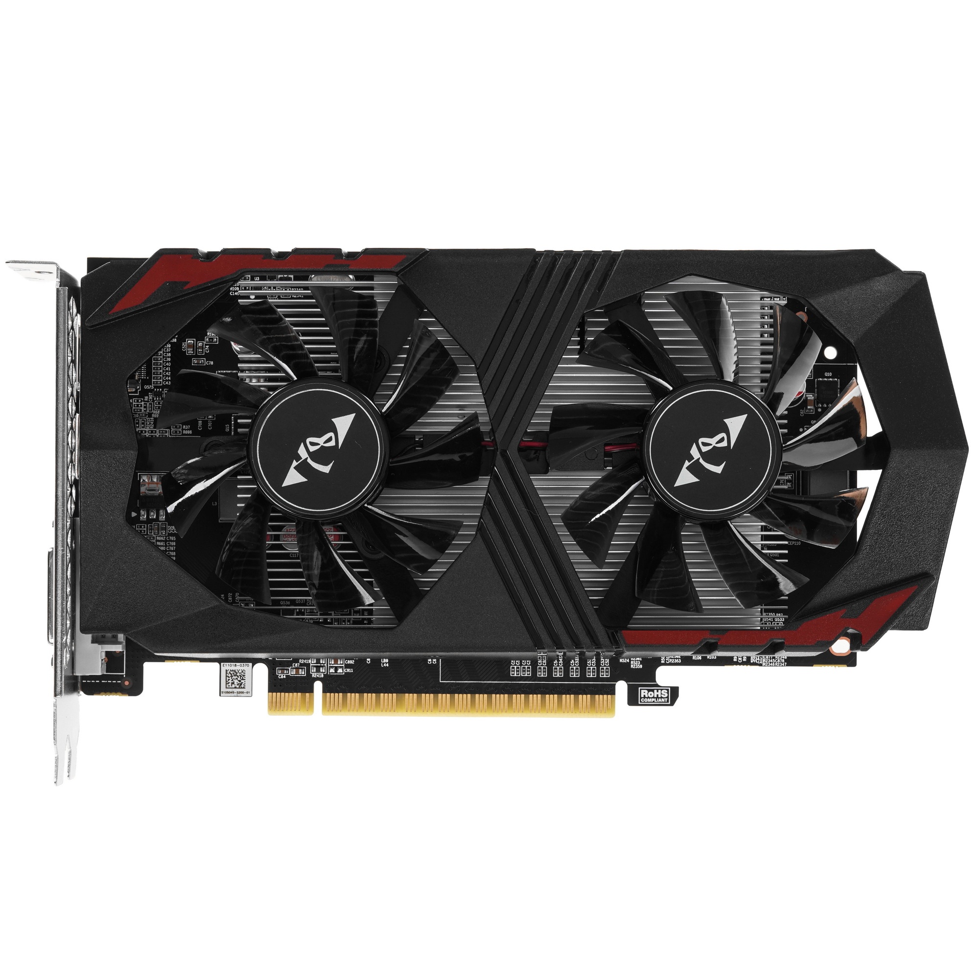 Видеокарта Ninja (Sinotex) GTX1050 4GB GDDR5 128bit DVI DP HDMI 2FAN RTL