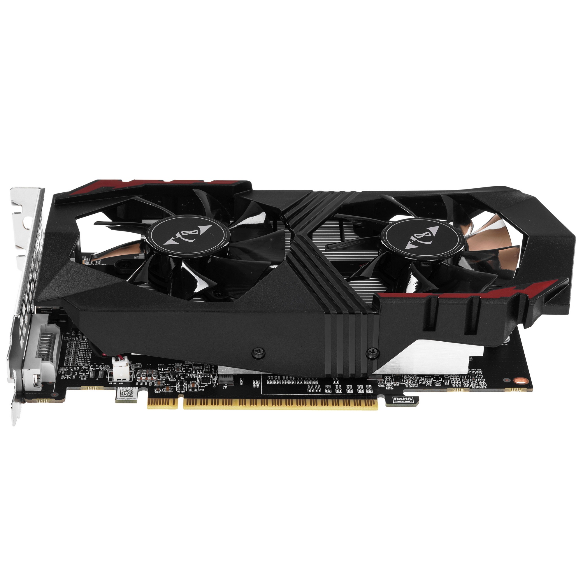 Видеокарта Ninja (Sinotex) GTX1050 4GB GDDR5 128bit DVI DP HDMI 2FAN RTL