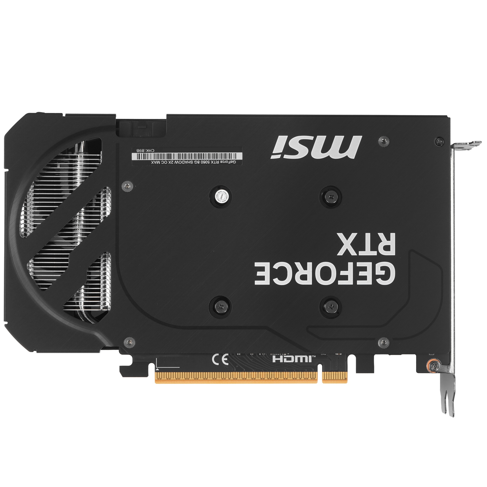 Видеокарта MSI GeForce RTX 5060 8G SHADOW 2X OC MAX