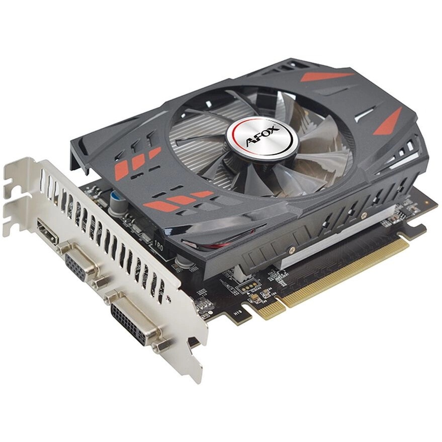 Видеокарта AFOX  NVIDIA Geforce GT730 2GB GDDR5 128Bit DVI HDMI VGA LP Single Fan PCI-E 16x AF730-20