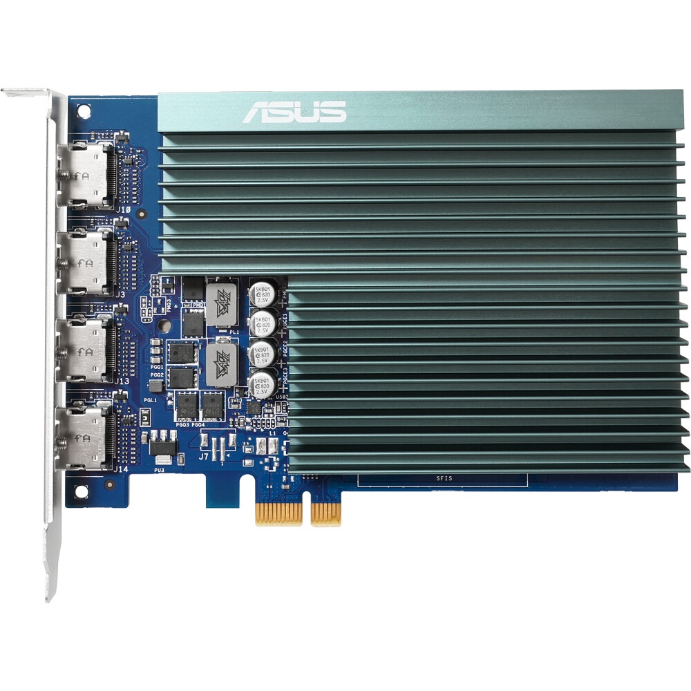 Видеокарта AFOX  NVIDIA Geforce GT730 2GB GDDR5 128Bit DVI HDMI VGA LP Single Fan PCI-E 16x AF730-20