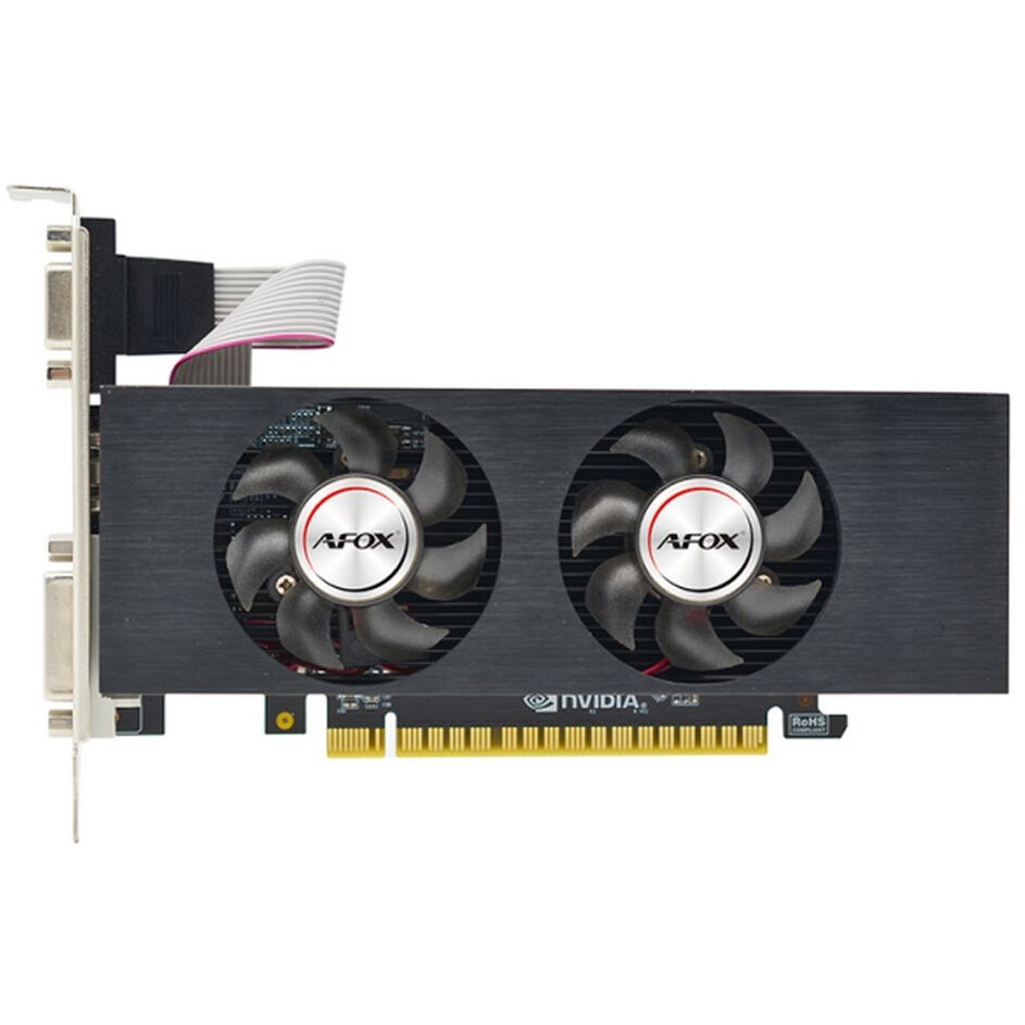 Видеокарта AFOX GeForce GTX 750 LP 4GB GDDR5 128bit VGA DVI HDMI RTL (AF750-4096D5L4-V2) RTL