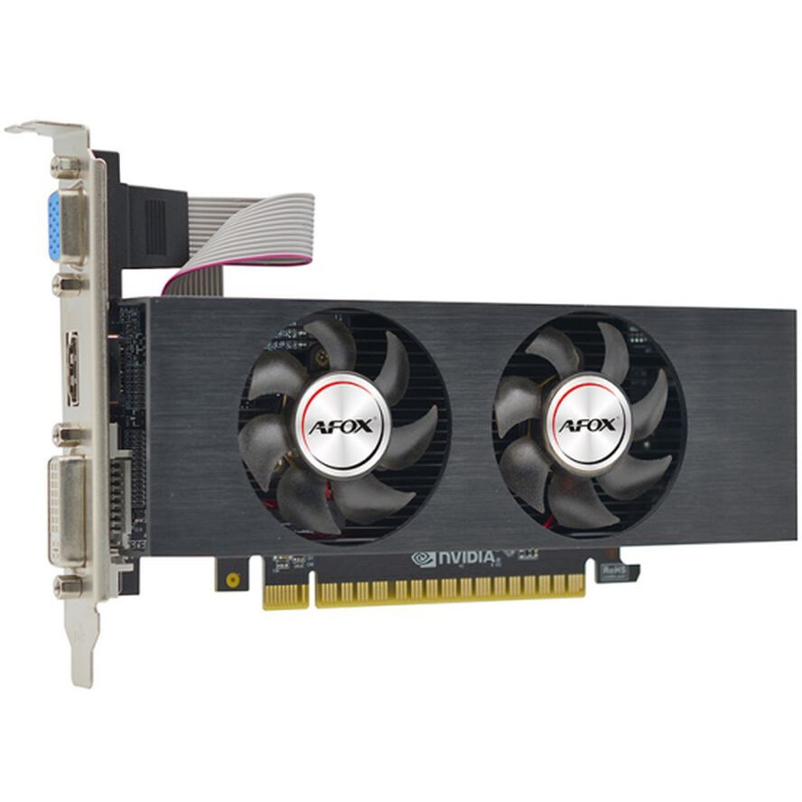 Видеокарта AFOX GeForce GTX 750 LP 4GB GDDR5 128bit VGA DVI HDMI RTL (AF750-4096D5L4-V2) RTL