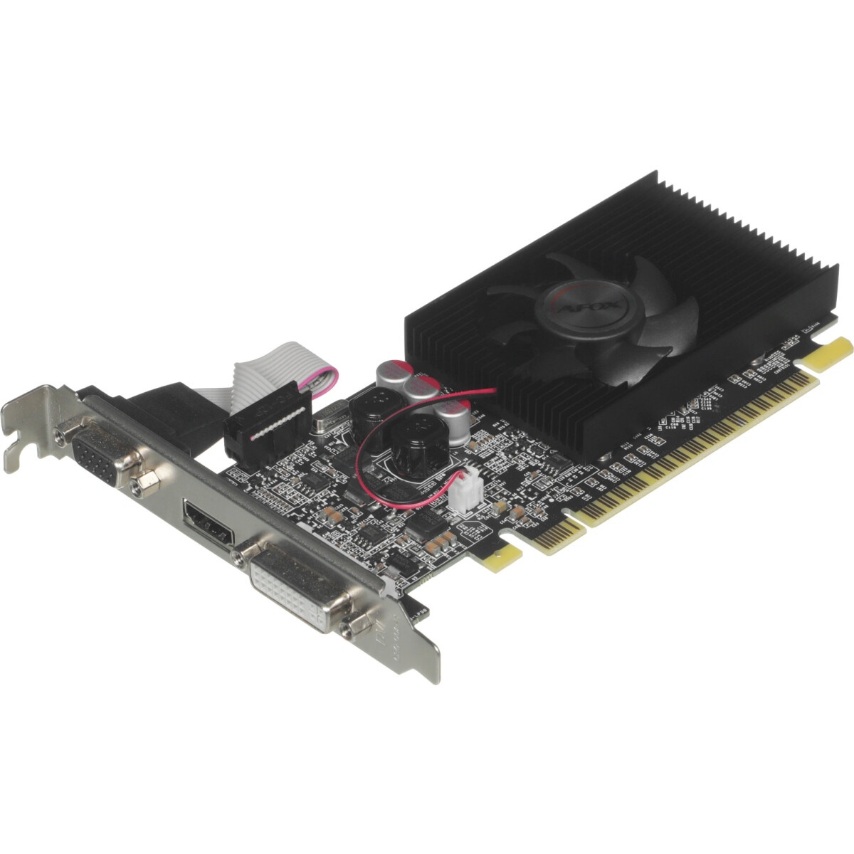 Видеокарта Afox PCI-E 3.0 AF610-2048D3L5-V3 NVIDIA GeForce GT 610 2Gb 64bit GDDR3 810/1333 DVIx1 HDM