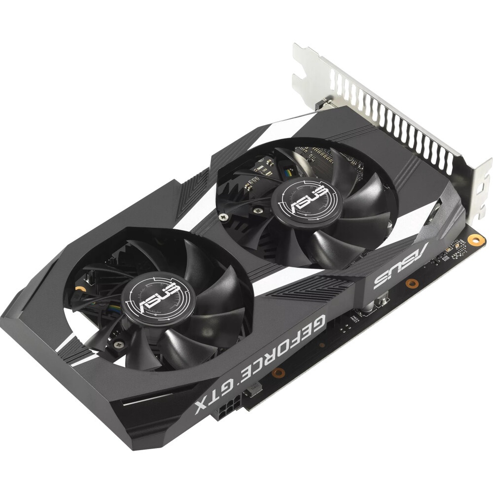 Видеокарта Asus DUAL-GTX1650-O4GD6-P-V2 PCI-E NVIDIA GeForce GTX 1650 4096Mb 128 GDDR6 1620/12000 D