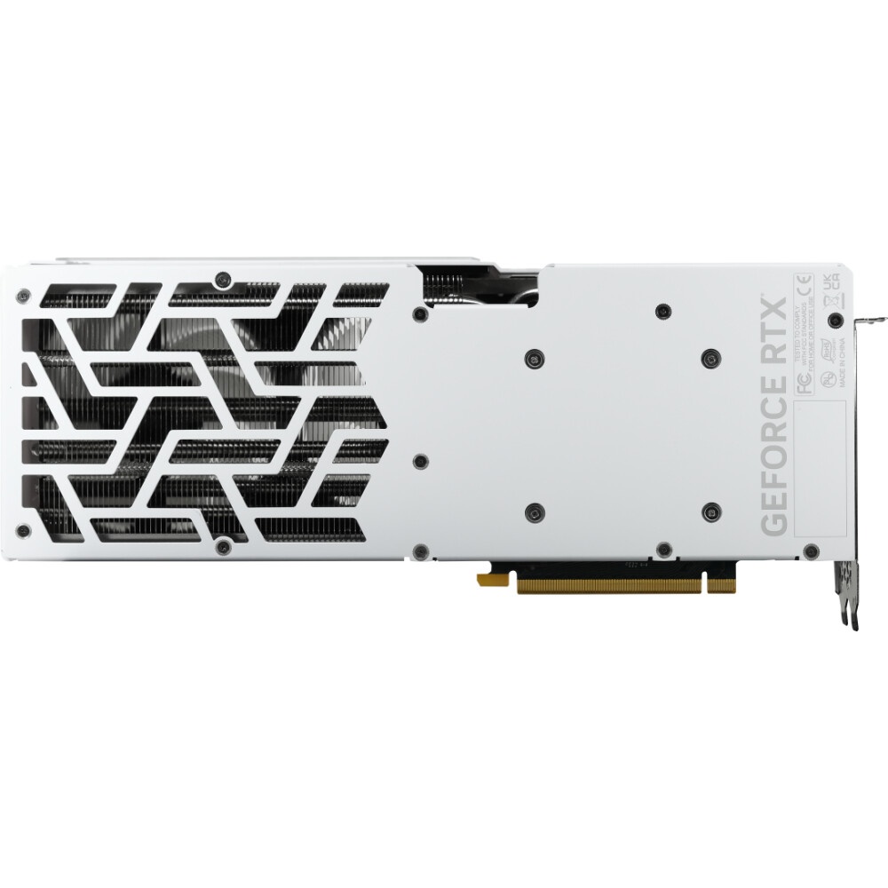 Видеокарта Palit RTX4070Ti SUPER GAMINGPRO WHITE OC 16GB GDDR6X 256bit 3-DP HDMI 3FAN