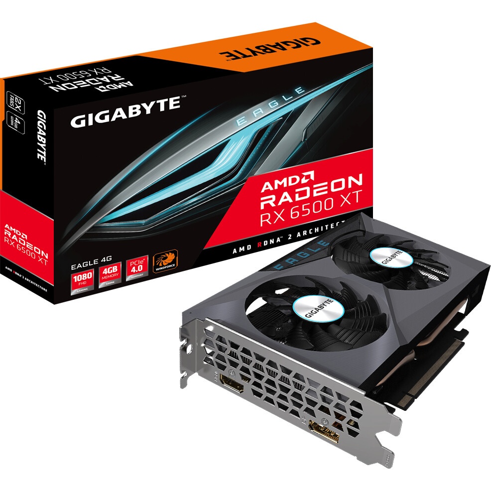 Видеокарта Gigabyte GV-R65XTGAMING OC-4GD