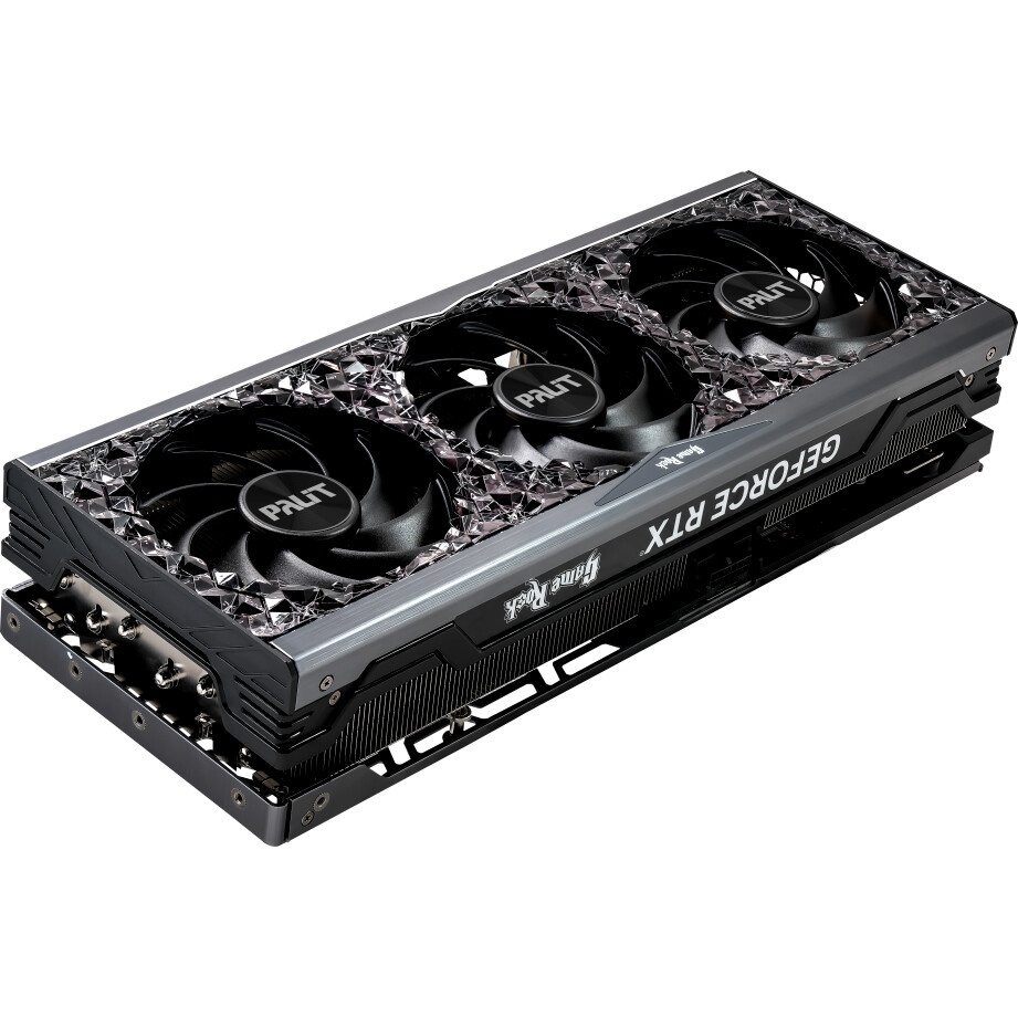 Видеокарта Palit RTX4070Ti GAMEROCK 12Gb 192 GDDR6X 2310/21000 HDMIx1 DPx3 HDCP Ret