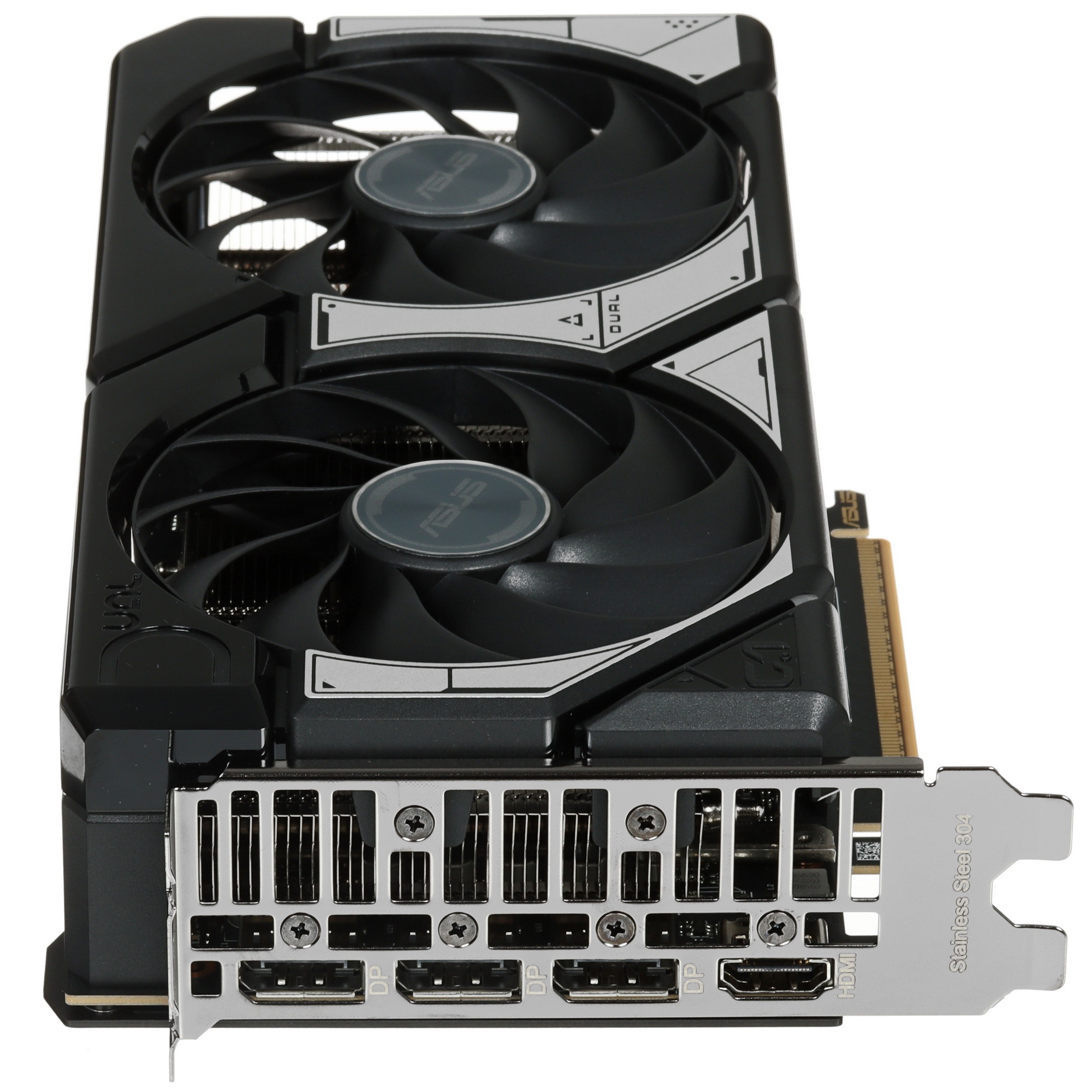Видеокарта ASUS RTX5060Ti DUAL OC 16GB GDDR7 128bit 3xDP HDMI 2FAN RTL [DUAL-RTX5060TI-O16G]