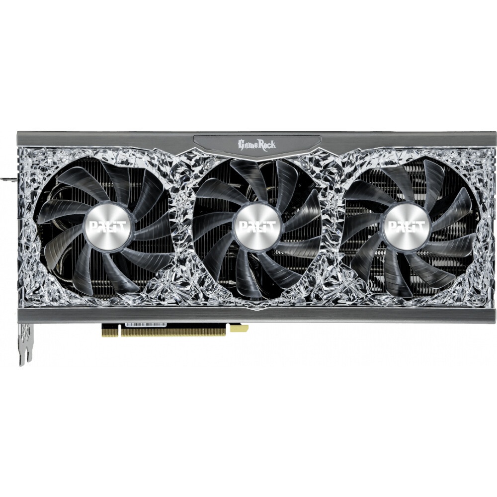 Видеокарта Palit PA-RTX3070 GAMEROCK 8G LHR GDDR6 1500/14000 HDMIx1 DPx3 HDCP