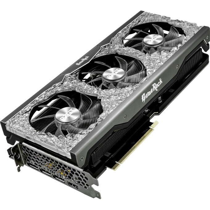 Видеокарта Palit PA-RTX3070 GAMEROCK 8G LHR GDDR6 1500/14000 HDMIx1 DPx3 HDCP