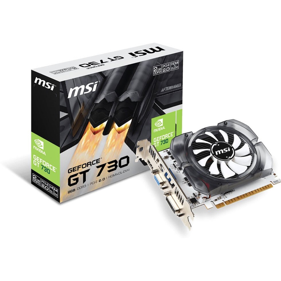 Видеокарта MSI N730K-2GD3/LP PCIE16 GT730 2GB GDDR3