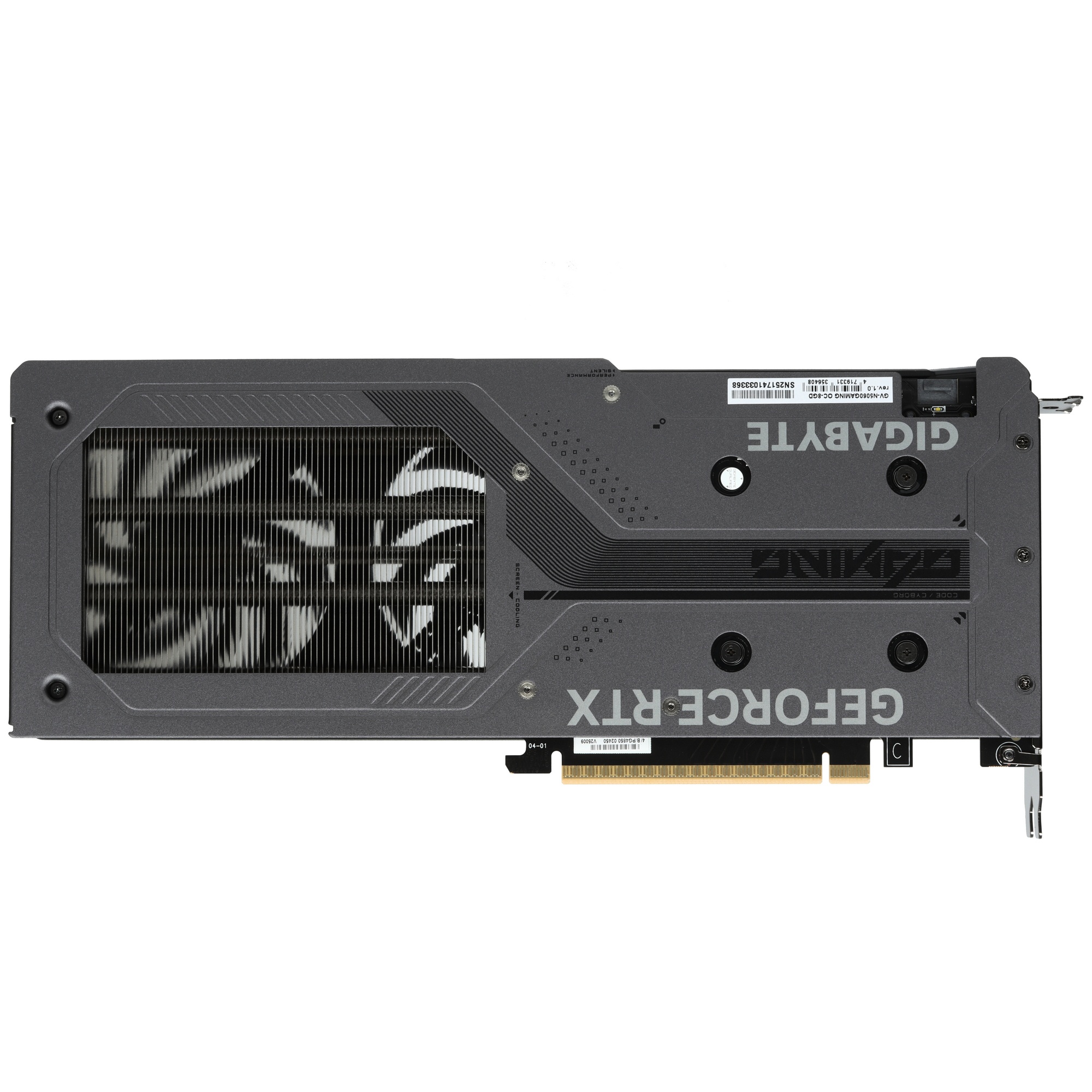Видеокарта Gigabyte PCI-E 5.0 GV-N5060GAMING OC-8GD 1.0 NVIDIA GeForce RTX 5060 8Gb 128bit GDDR7 259