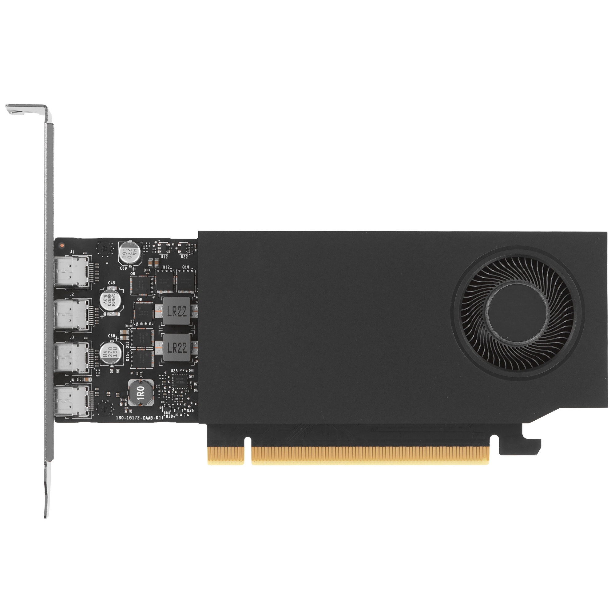 Видеокарта NVIDIA PCIE RTX A400 4GB GDDR6 BOX 900-5G172-2560-000