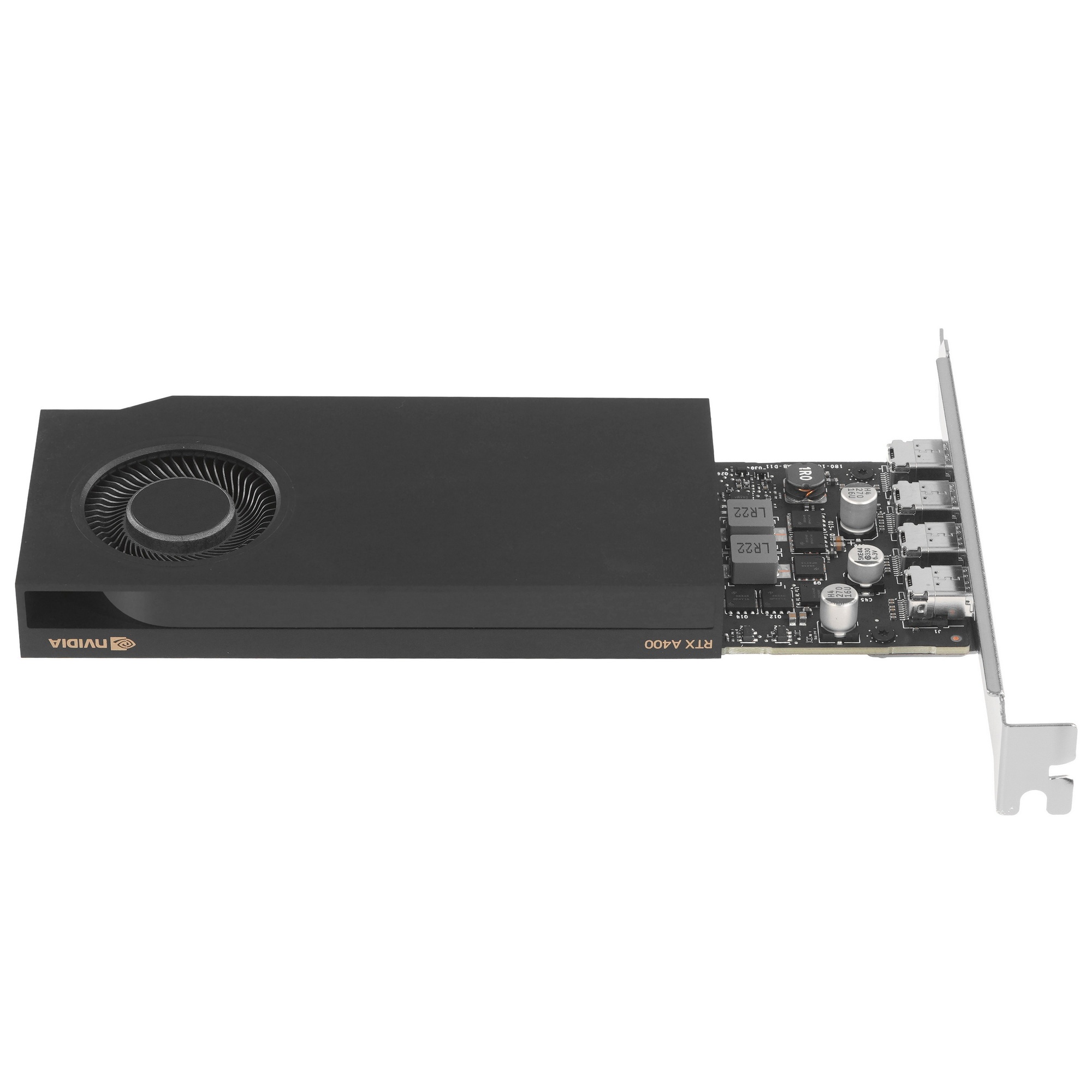Видеокарта NVIDIA PCIE RTX A400 4GB GDDR6 BOX 900-5G172-2560-000