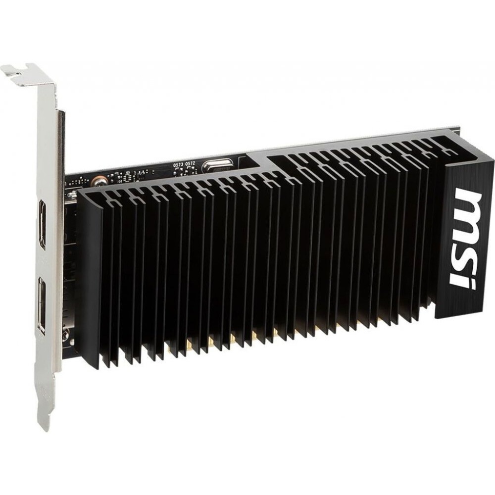Видеокарта Gigabyte GV-N1030D4-2GL NVidia GeForce GT 1030, 2Gb DDR4/64-bit, PCI-Ex16 3.0, DVI-Dx1, H