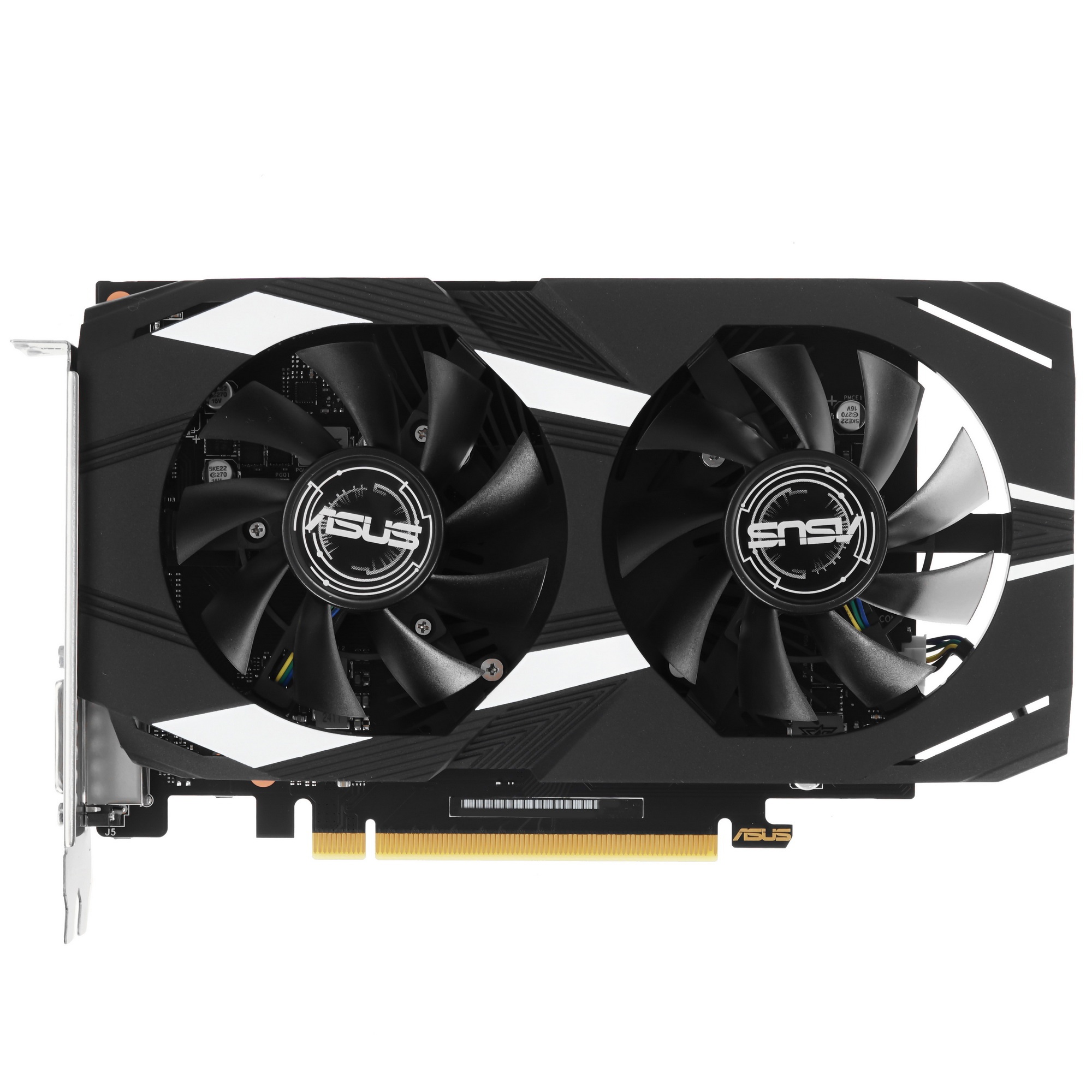 Видеокарта Asus DUAL-RTX3050-O6G NVIDIA GeForce RTX 3050 6Gb 96bit GDDR6 PCI-E 4.0 1507/14000 DVIx1