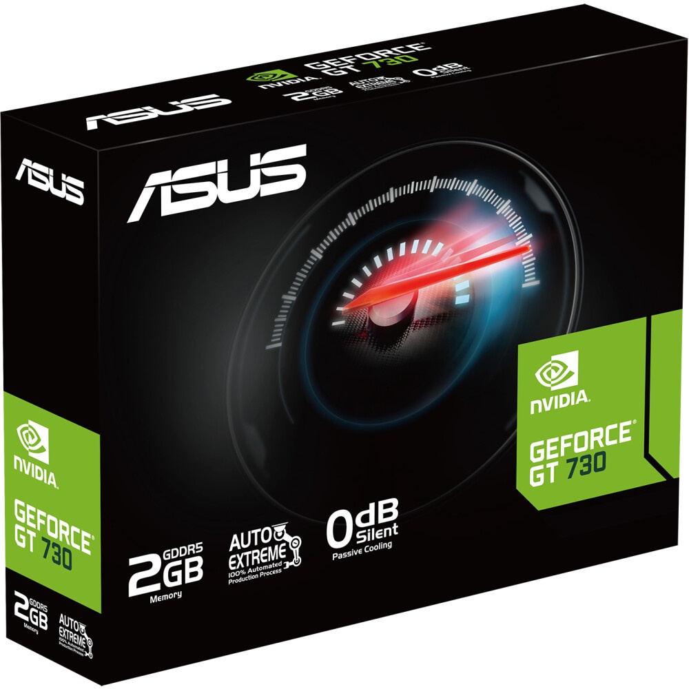 Видеокарта Asus GT730-SL-2GD5-BRK nVidia GeForce GT 730 2048Mb 64bit GDDR5 902/5010 DVIx1/HDMIx1/CRT