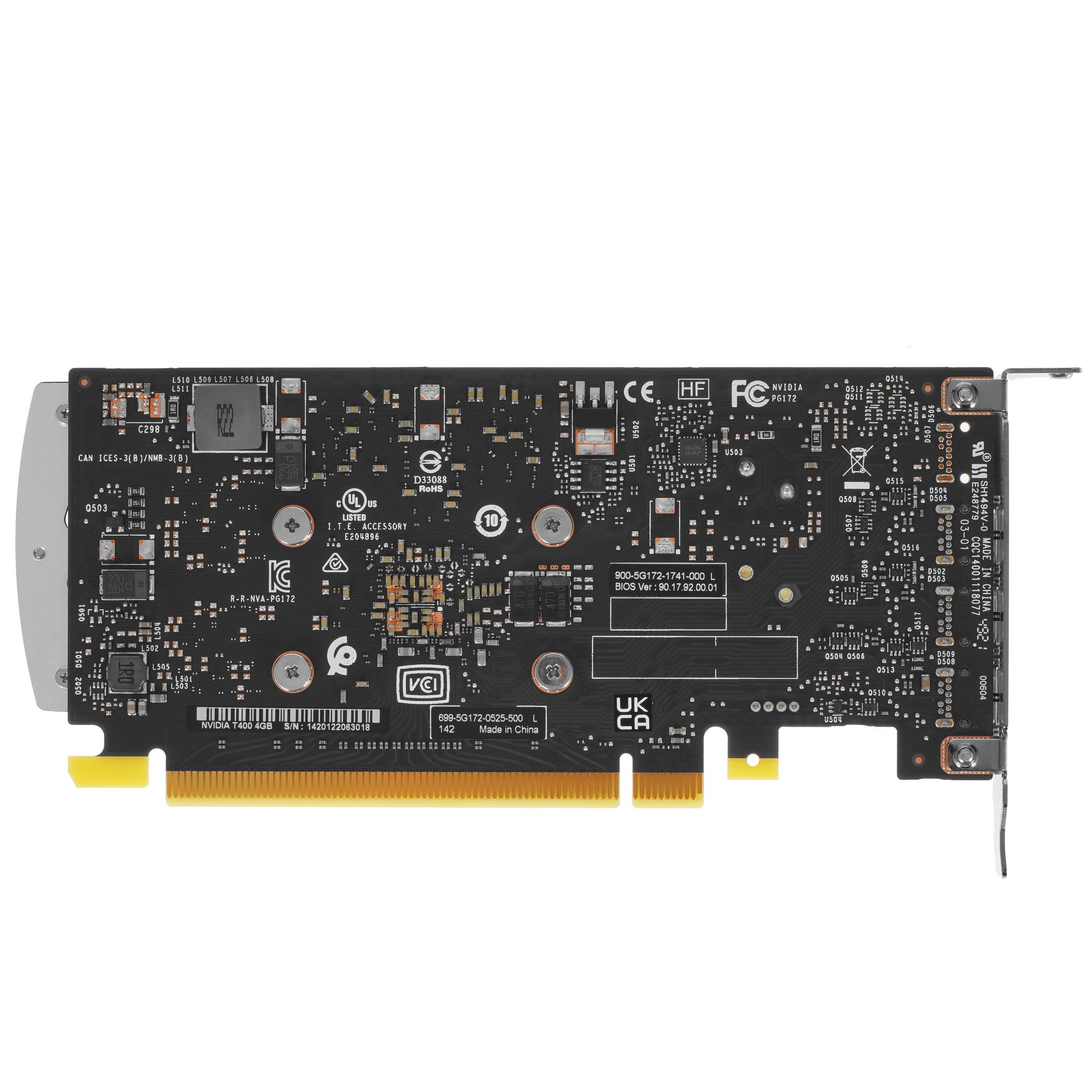 Видеокарта PNY NVIDIA T400 VCNT400-4GB-SB