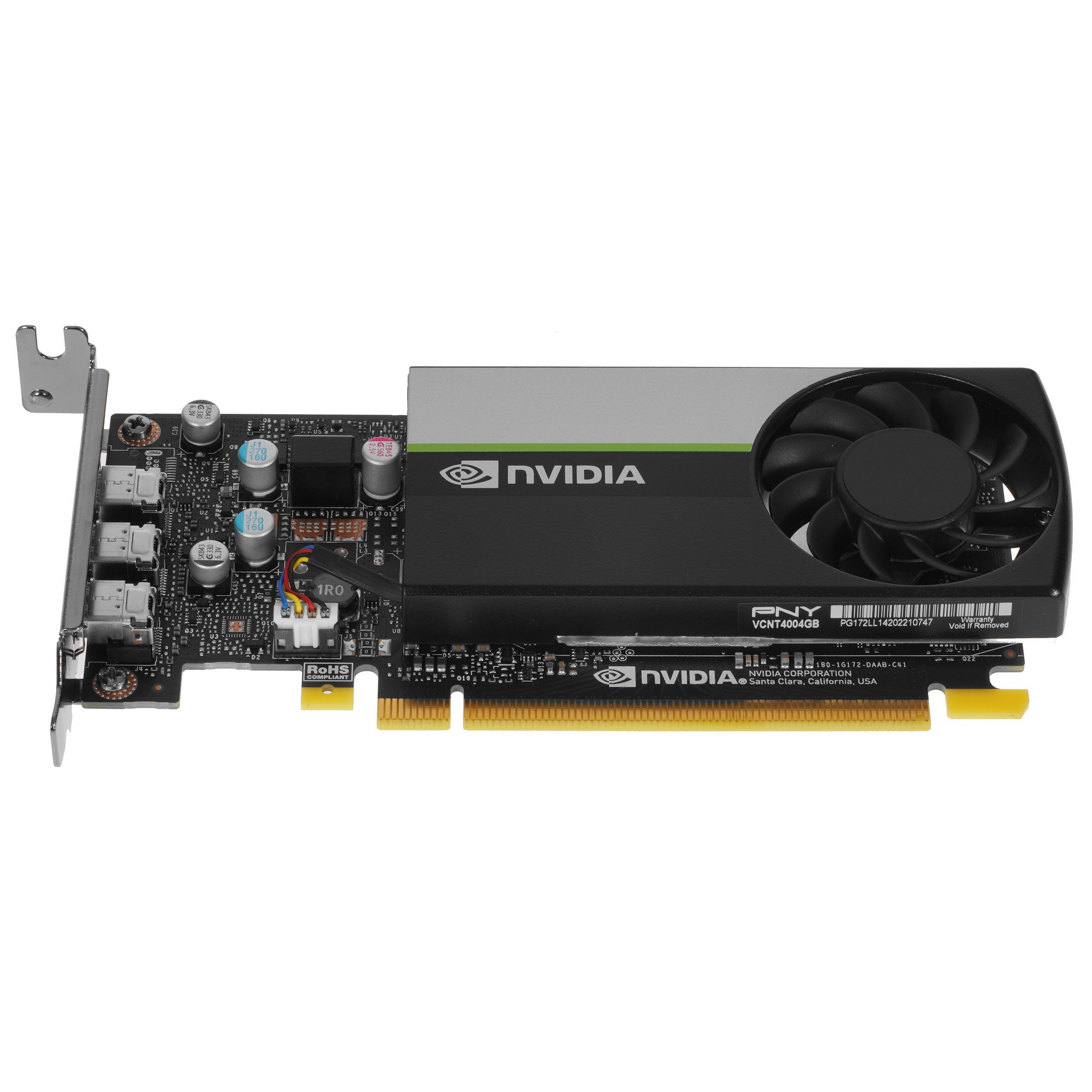 Видеокарта PNY NVIDIA T400 VCNT400-4GB-SB