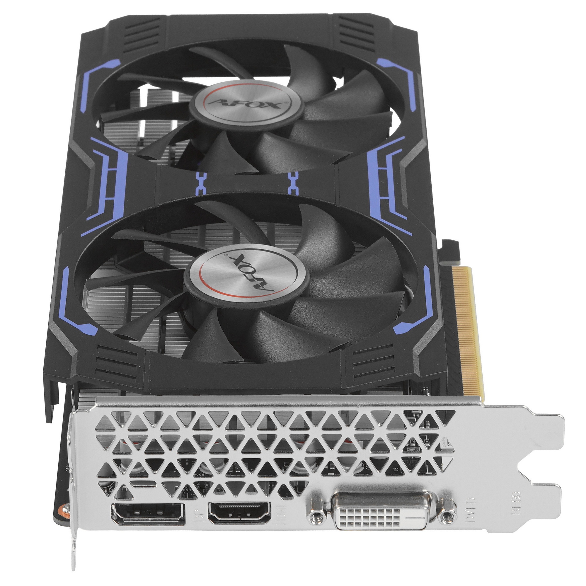 Видеокарта Afox GTX1660Ti 6GB GDDR6 192-Bit DP DVI HDMI DUAL FAN RTL