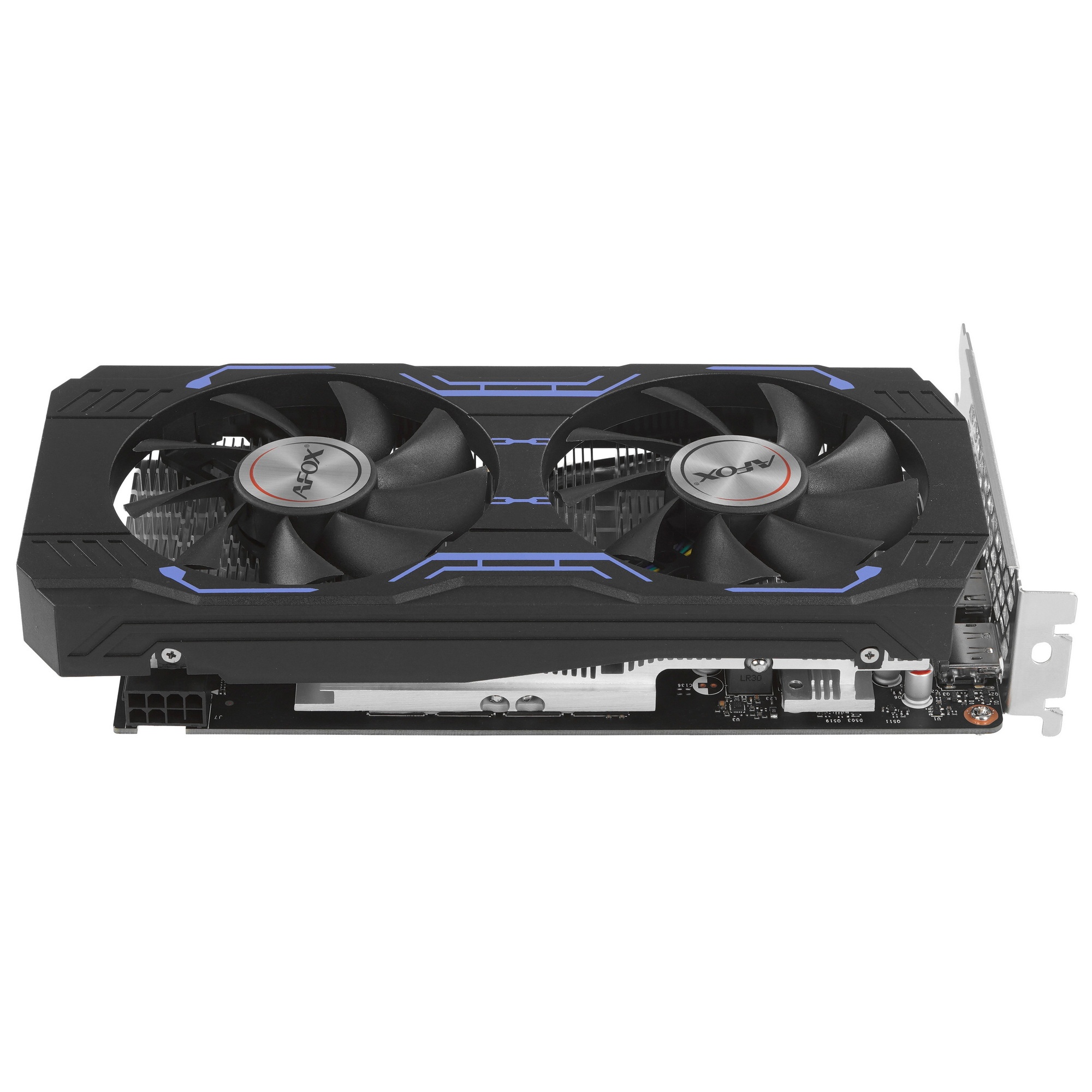 Видеокарта Afox GTX1660Ti 6GB GDDR6 192-Bit DP DVI HDMI DUAL FAN RTL