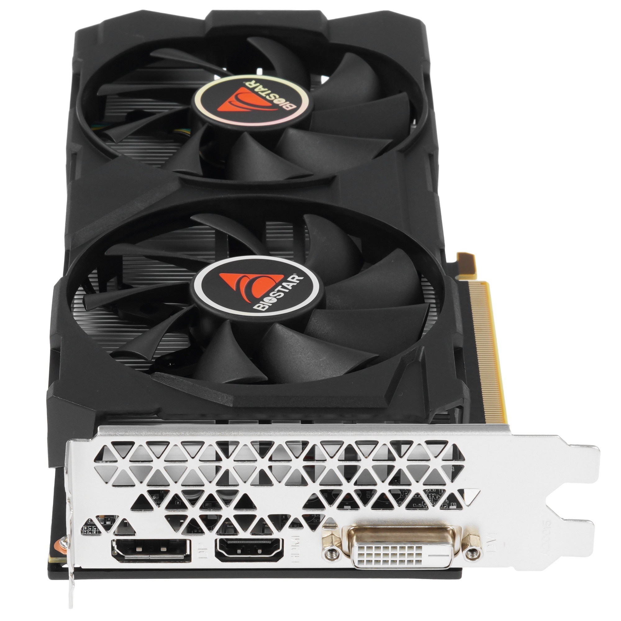 Видеокарта Biostar VN1666TF69 GTX 1660Ti 6G 192 bit GDDR6 1500/1200 DVIx1 HDMIx1 DPx1 HDCP Ret