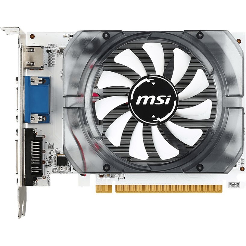 Видеокарта MSI N730-2GD3V3 GT 730 2048Mb 64 GDDR3 902/1600 DVIx1 HDMIx1 CRTx1 HDCP Ret