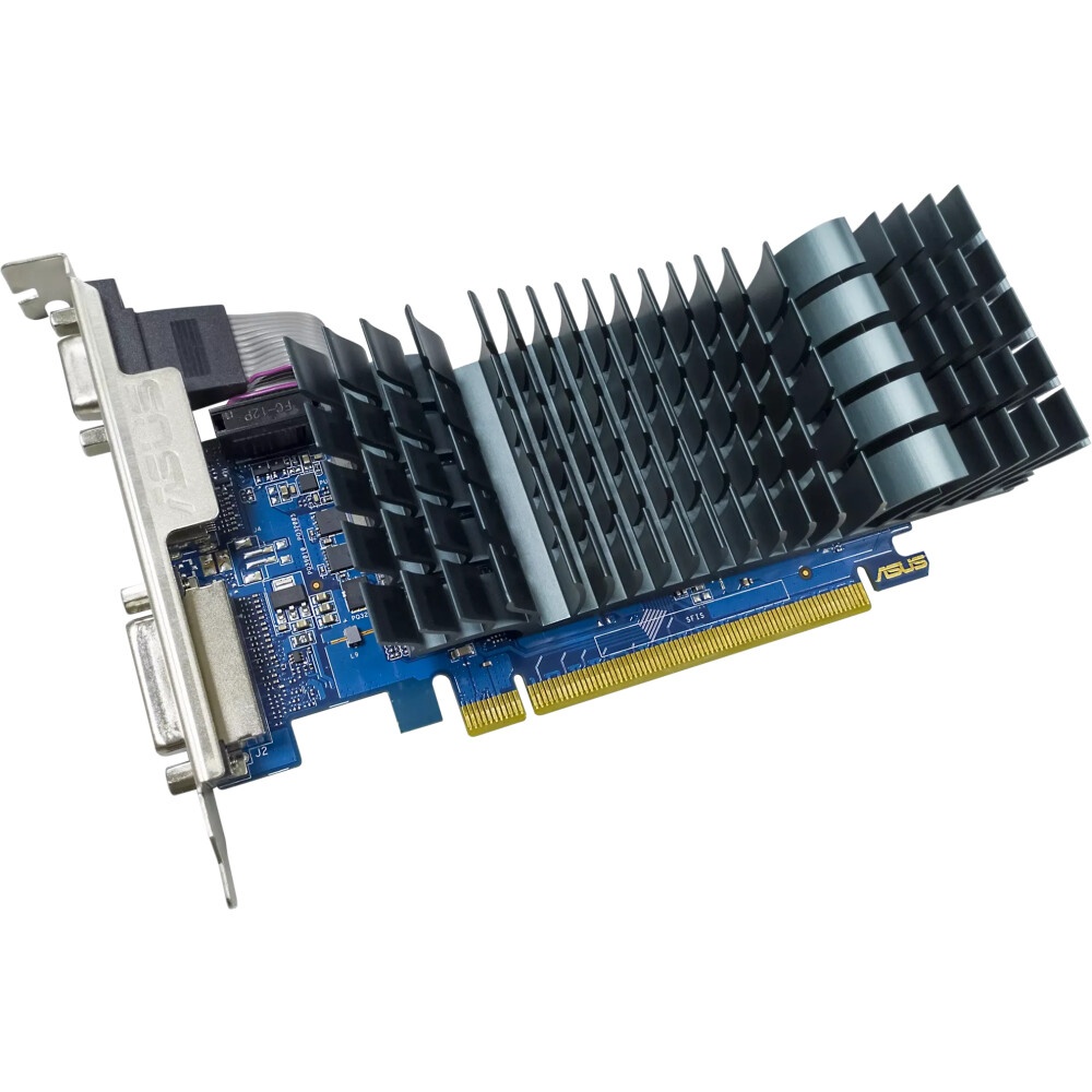 Видеокарта Asus PCI-E GT710-SL-2GD5-BRK-EVO NVIDIA GeForce GT 710 2Gb 64bit GDDR5 954/5012 DVIx1 HDM
