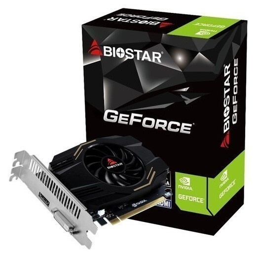 Видеокарта Afox Nvidia GeForce GT1030 4GB DDR4 64Bit DVI HDMI LP Single Fan