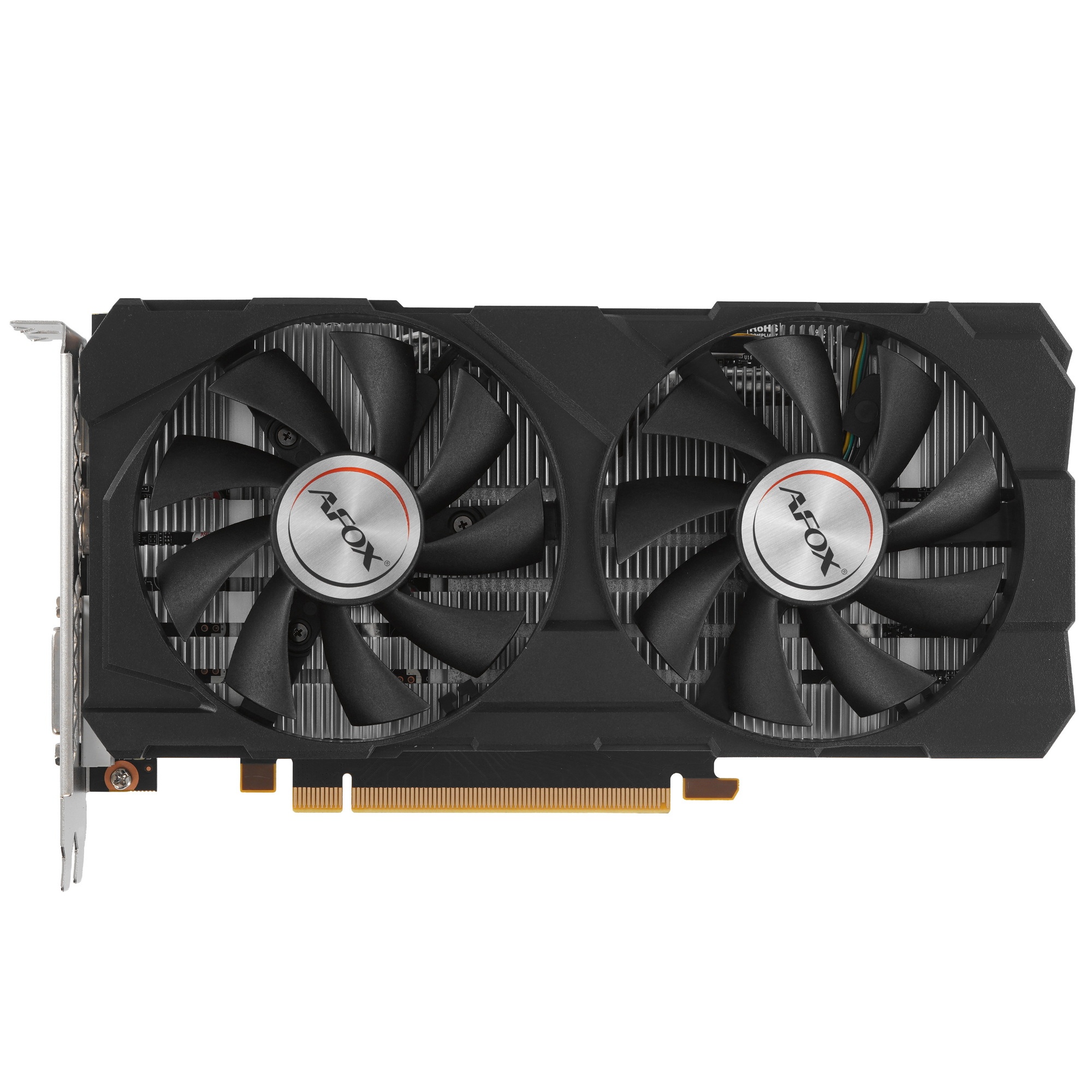 Видеокарта Afox GeForce RTX2060 6GB GDDR6 192BIT DP DVI HDMI ATX DUAL FAN RETAIL PACK